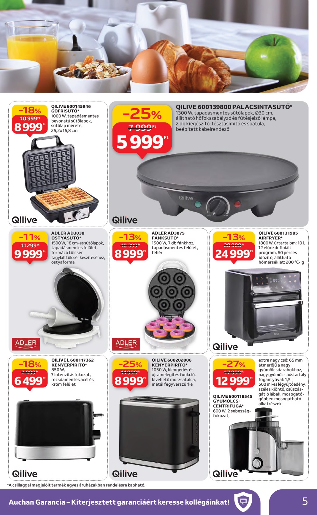 auchan - Auchan Hipermarket akciós újság, érvényes 01.29. - 02.04. - page: 5