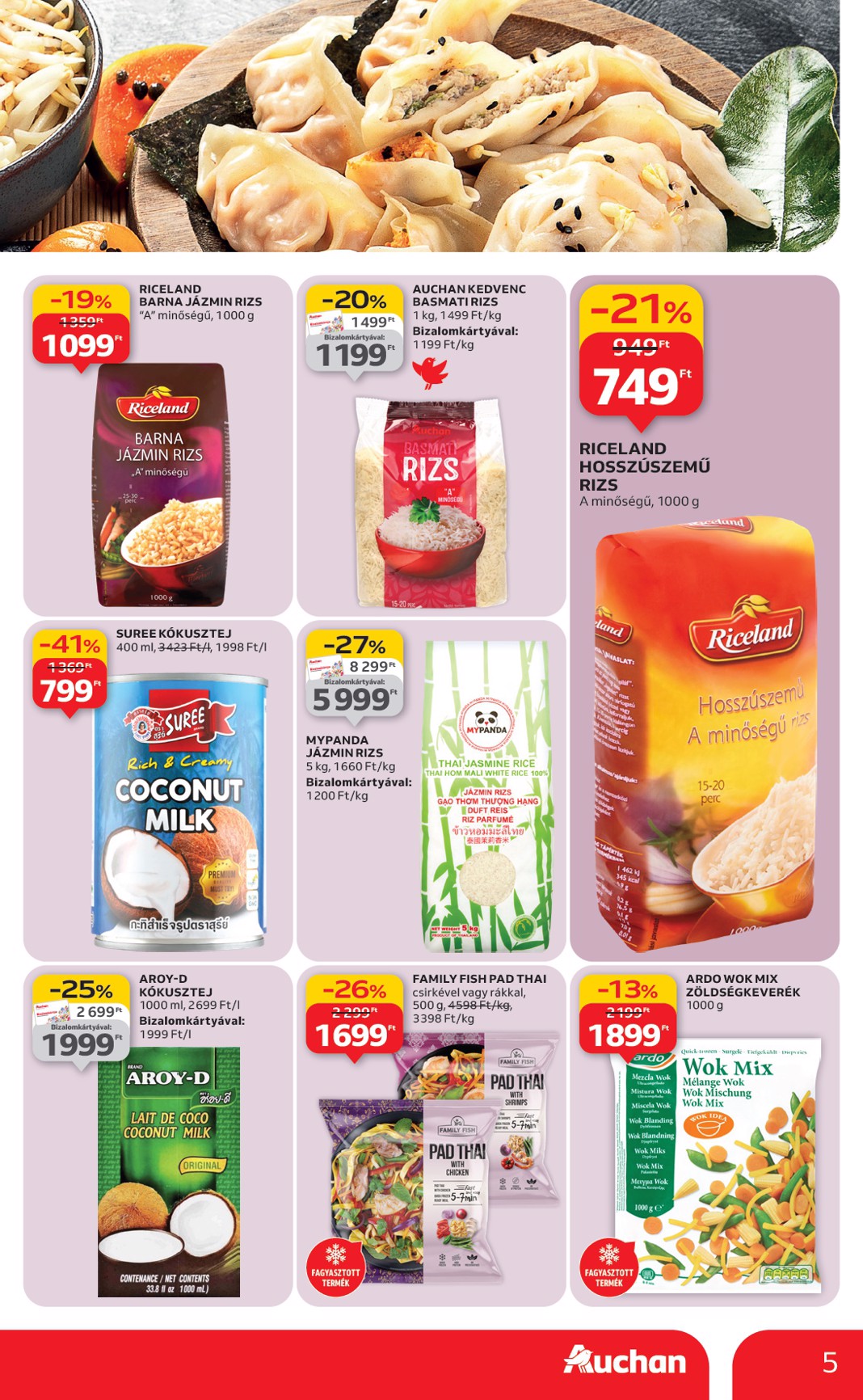 auchan - Auchan - Ázsiai hetek akciós újság, érvényes 01.29. - 02.11. - page: 5