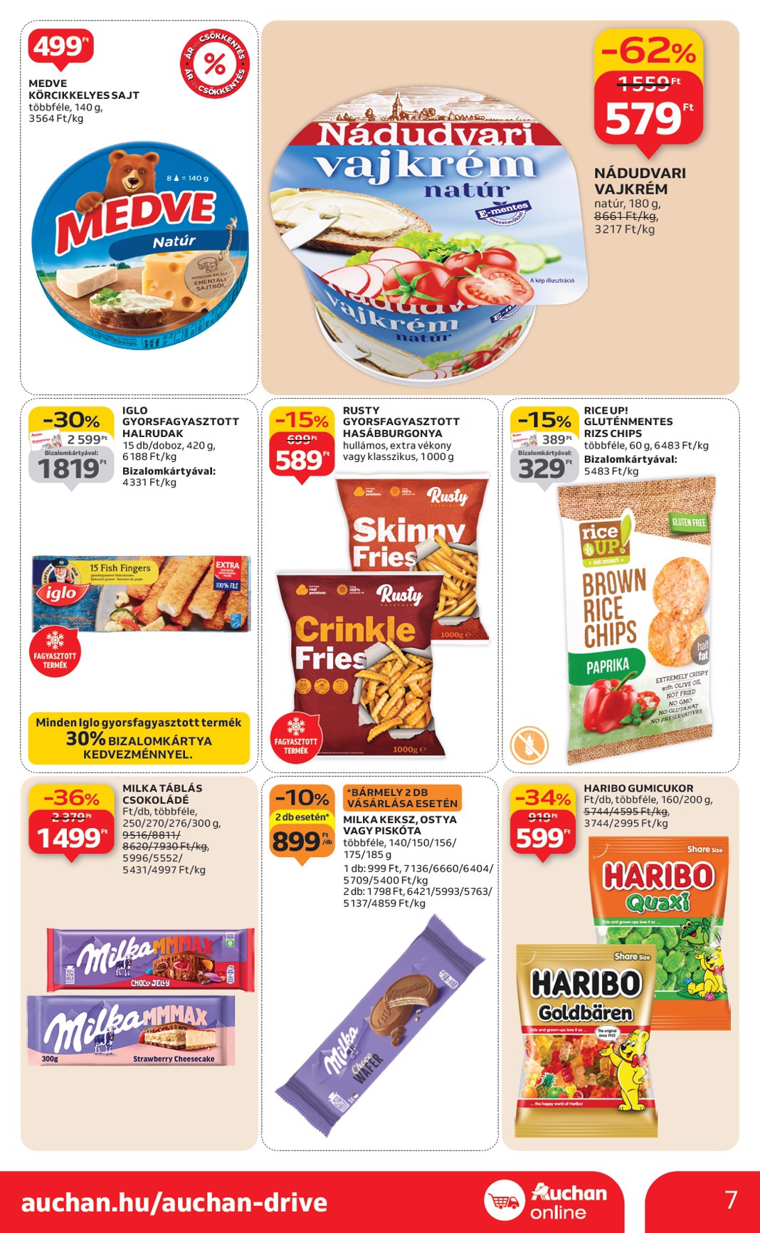 auchan - Auchan szupermarket akciós újság, érvényes 01.29. - 02.04. - page: 7