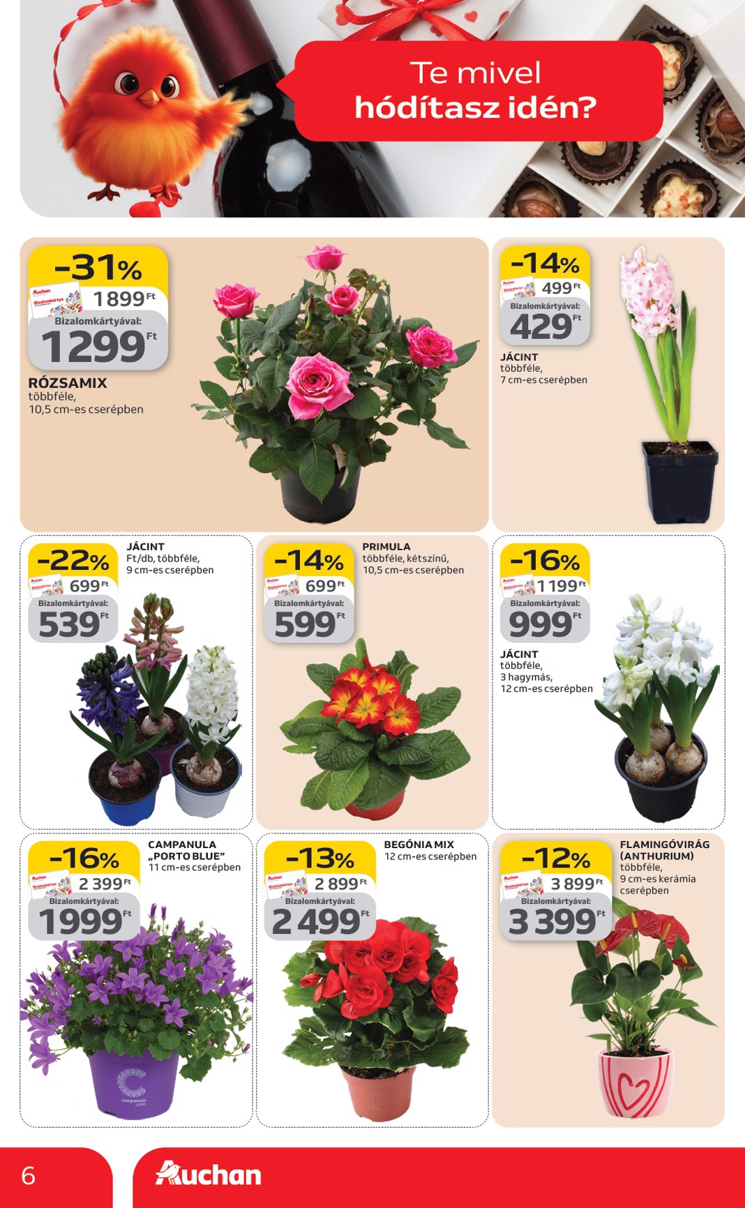auchan - Auchan Hipermarket - Valentin napi ajánlataink akciós újság, érvényes 2026.02.05. - 2026.02.18. - page: 6