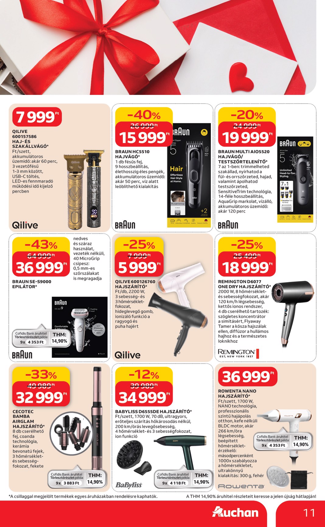 auchan - Auchan Hipermarket - Valentin napi ajánlataink akciós újság, érvényes 2026.02.05. - 2026.02.18. - page: 11