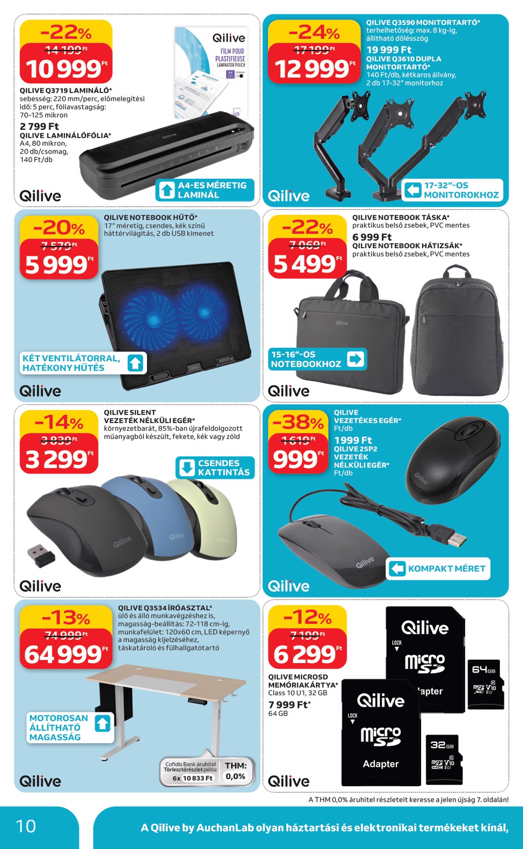 auchan - Auchan Hipermarket - Qilive ajánlataink akciós újság, érvényes 2026.02.05. - 2026.02.25. - page: 10