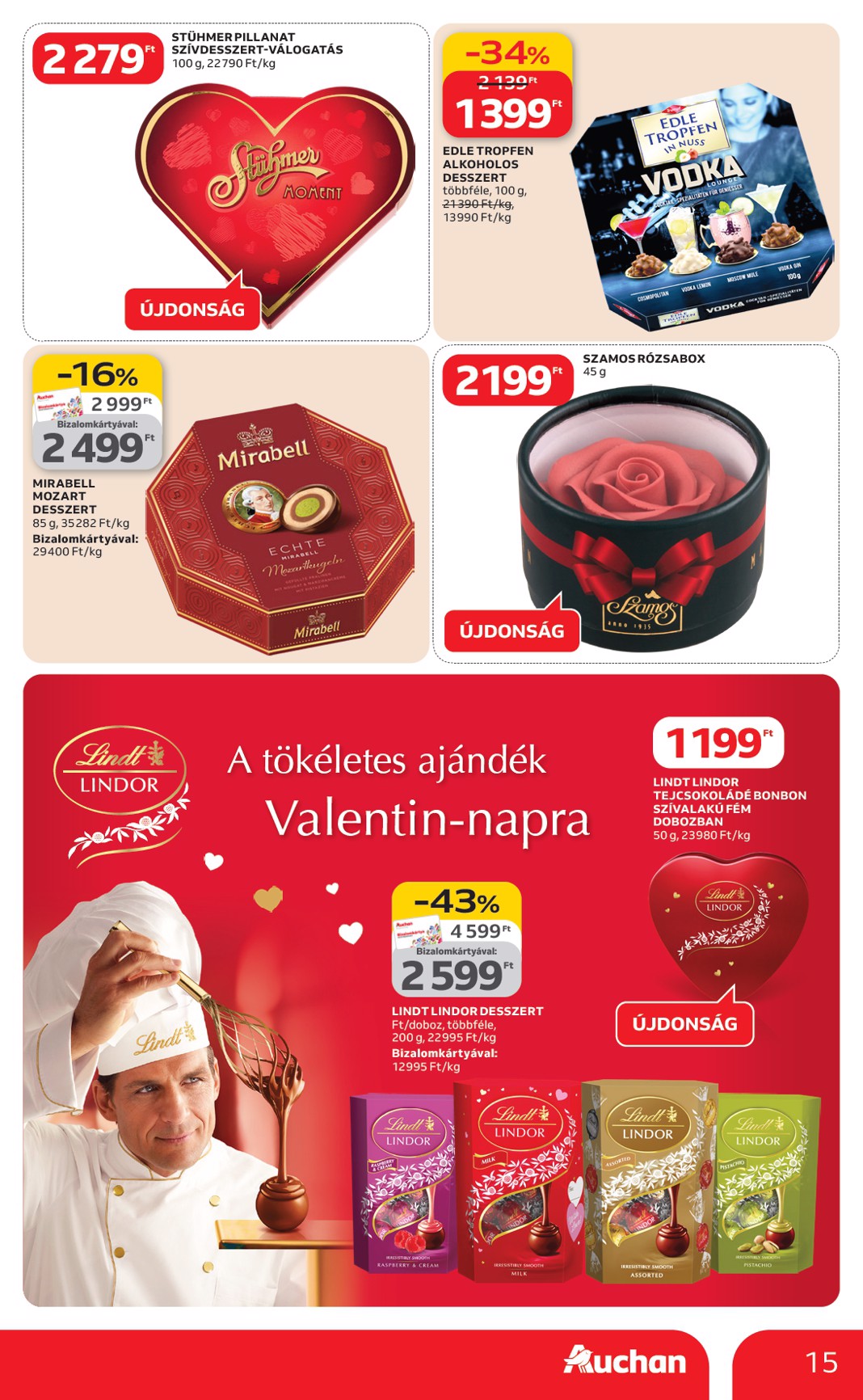 auchan - Auchan Hipermarket akciós újság, érvényes 2026.02.05. - 2026.02.11. - page: 15