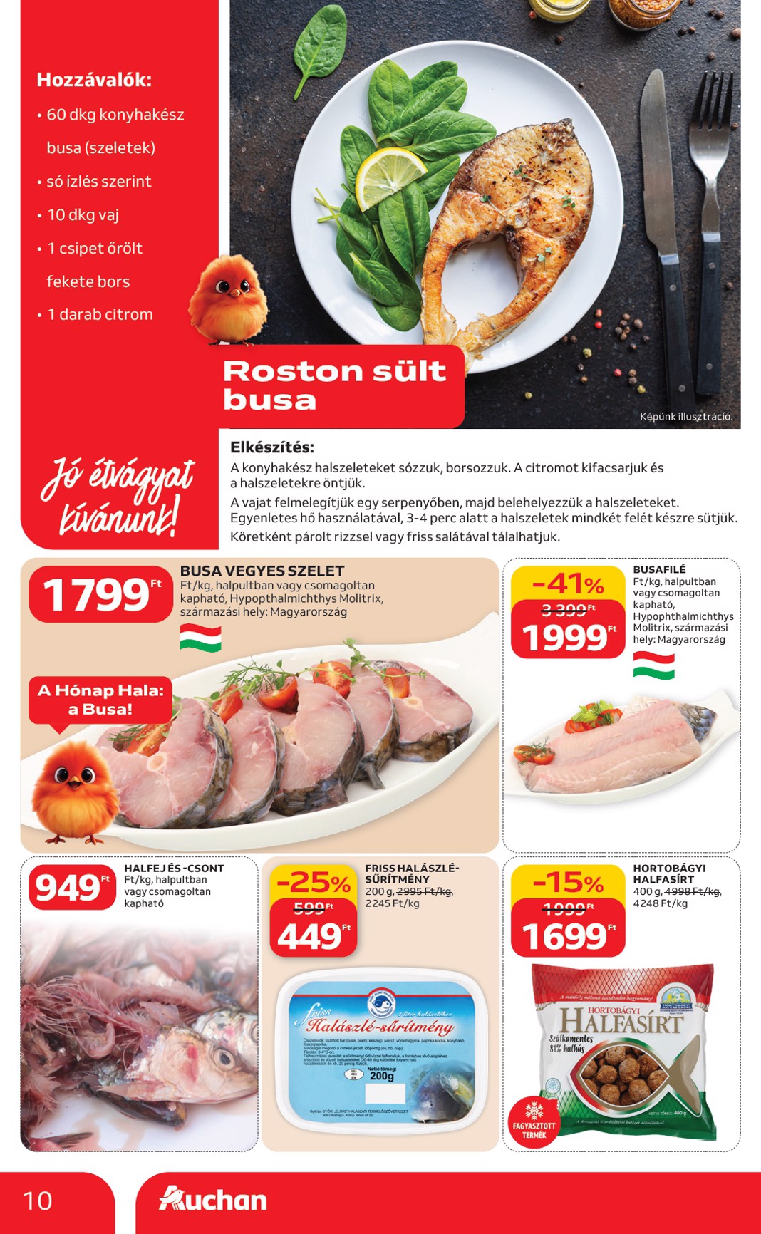 auchan - Auchan Hipermarket akciós újság, érvényes 2026.02.05. - 2026.02.11. - page: 10