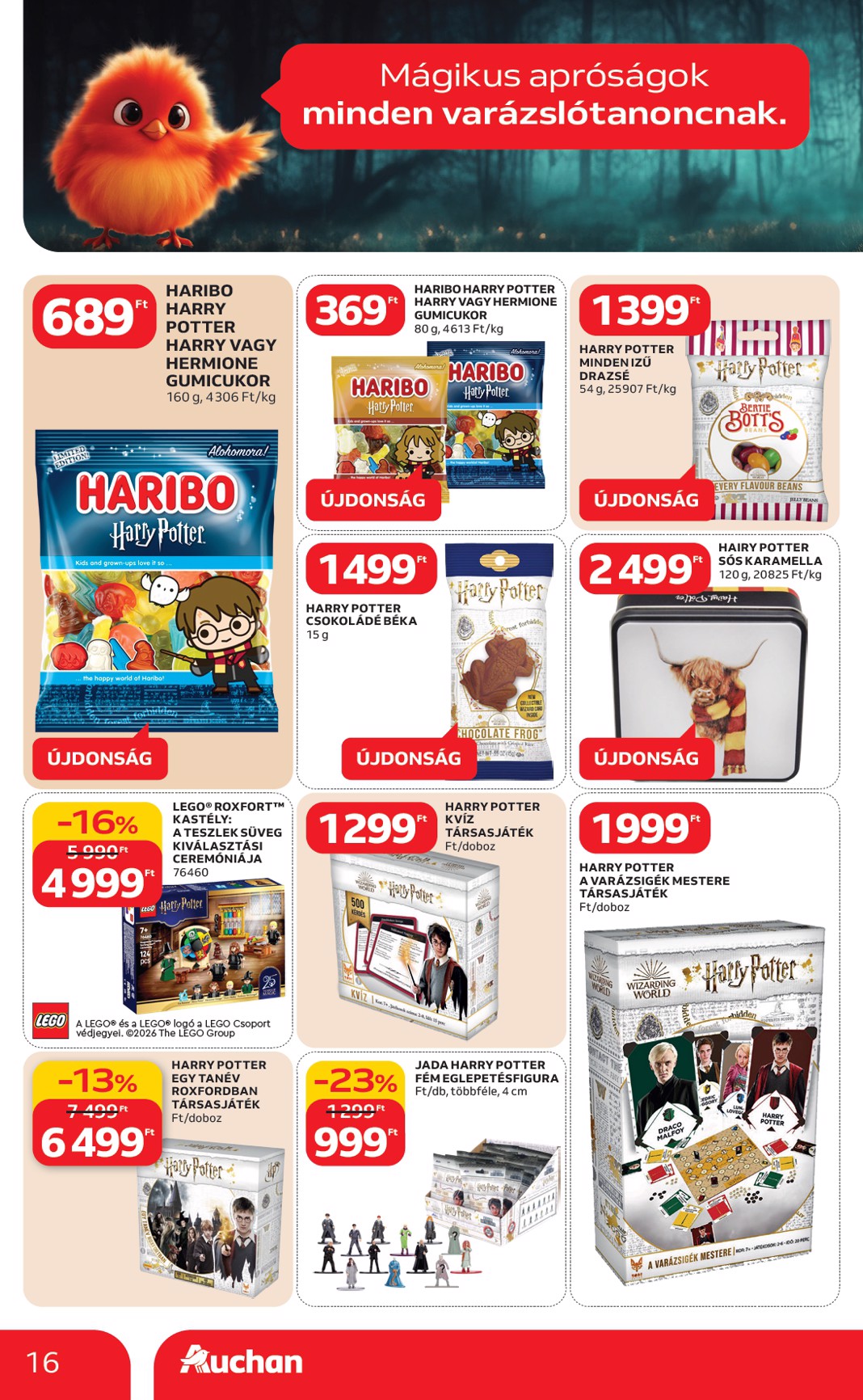 auchan - Auchan Hipermarket akciós újság, érvényes 2026.02.05. - 2026.02.11. - page: 16