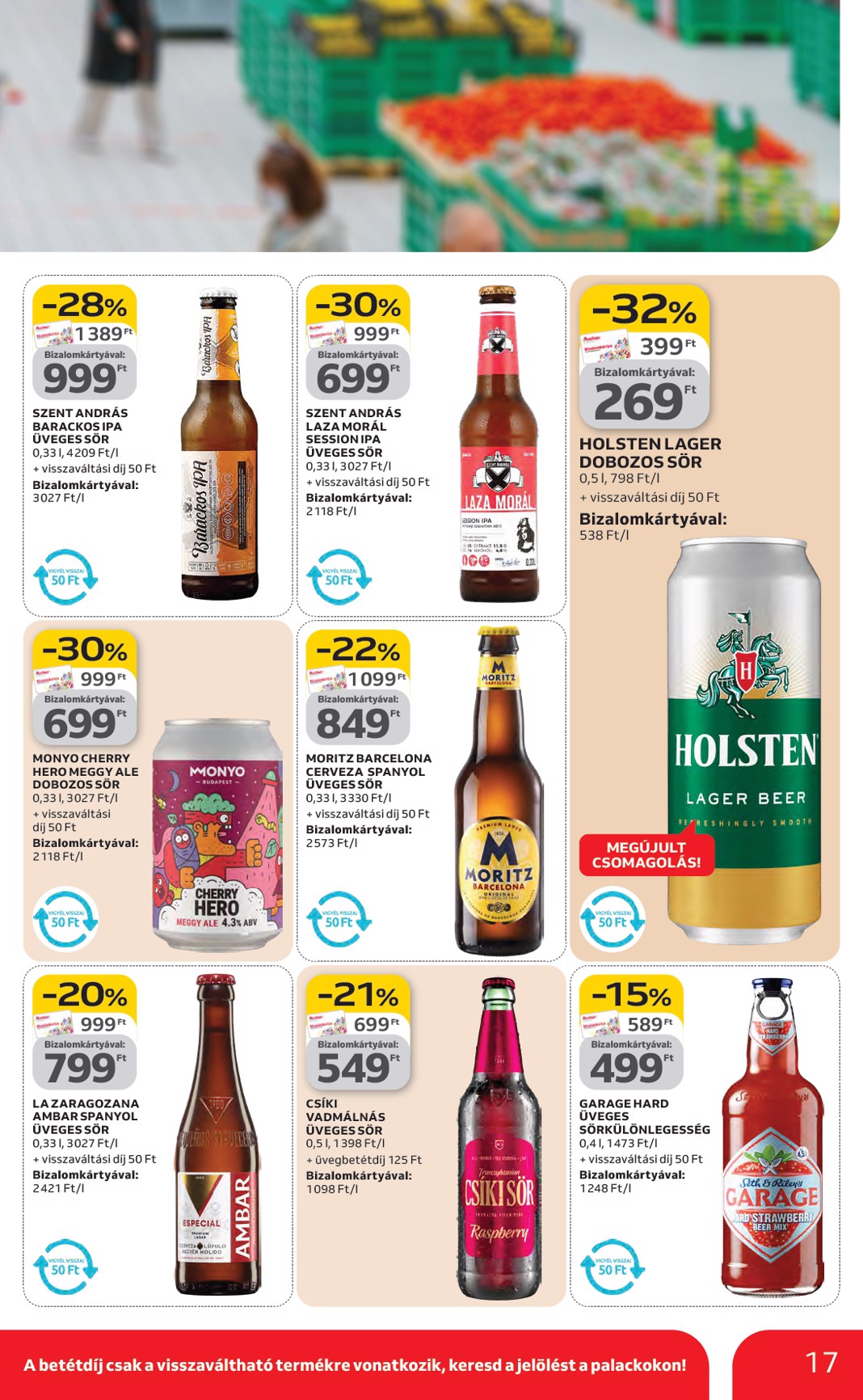 auchan - Auchan Hipermarket - Kedvenc Márkáink akciós újság, érvényes 2026.02.05. - 2026.02.18. - page: 17