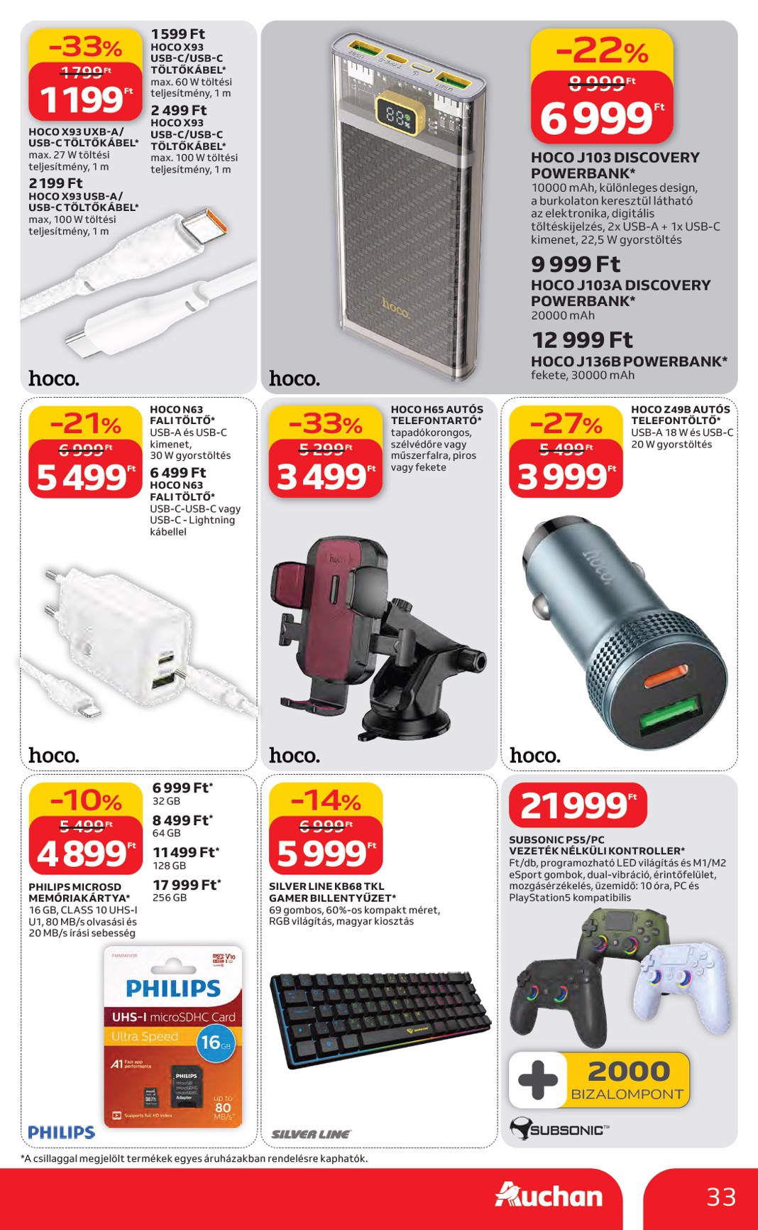 auchan - Auchan Hipermarket - Kedvenc Márkáink akciós újság, érvényes 2026.02.05. - 2026.02.18. - page: 33