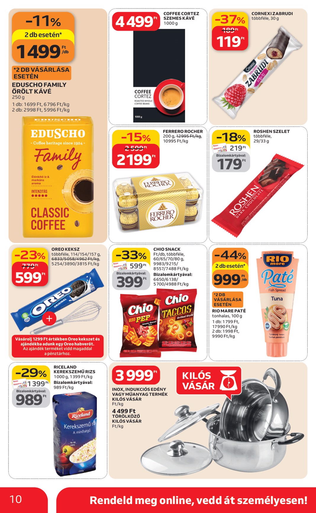 auchan - Auchan szupermarket akciós újság, érvényes 2026.02.12. - 2026.02.18. - page: 10