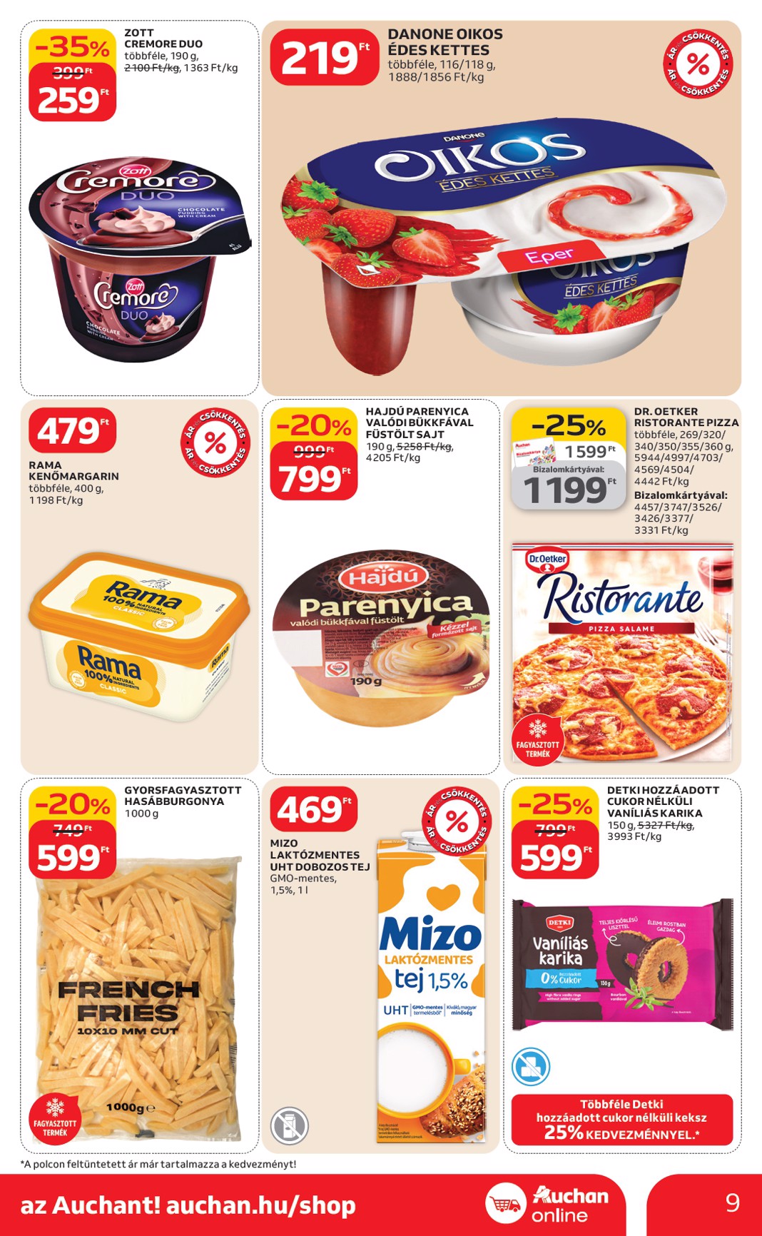 auchan - Auchan szupermarket akciós újság, érvényes 2026.02.12. - 2026.02.18. - page: 9