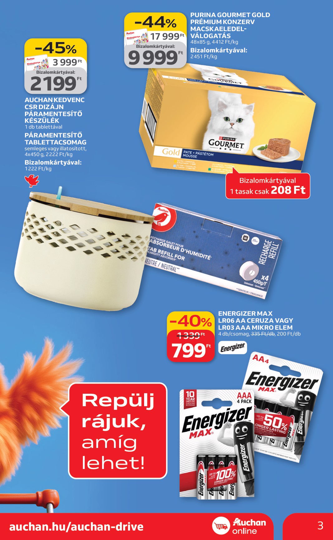 auchan - Auchan szupermarket akciós újság, érvényes 2026.02.12. - 2026.02.18. - page: 3