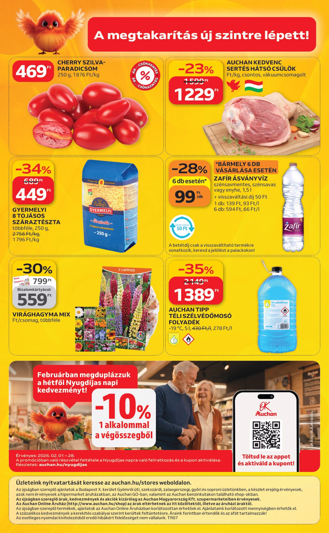 auchan - Auchan szupermarket akciós újság, érvényes 2026.02.12. - 2026.02.18. - page: 16