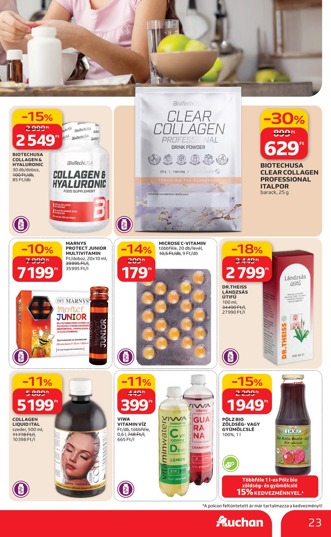 auchan - Auchan Hipermarket akciós újság, érvényes 2026.02.12. - 2026.02.18. - page: 23