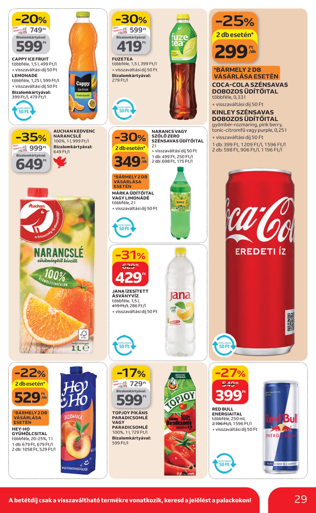 auchan - Auchan Hipermarket akciós újság, érvényes 2026.02.12. - 2026.02.18. - page: 29