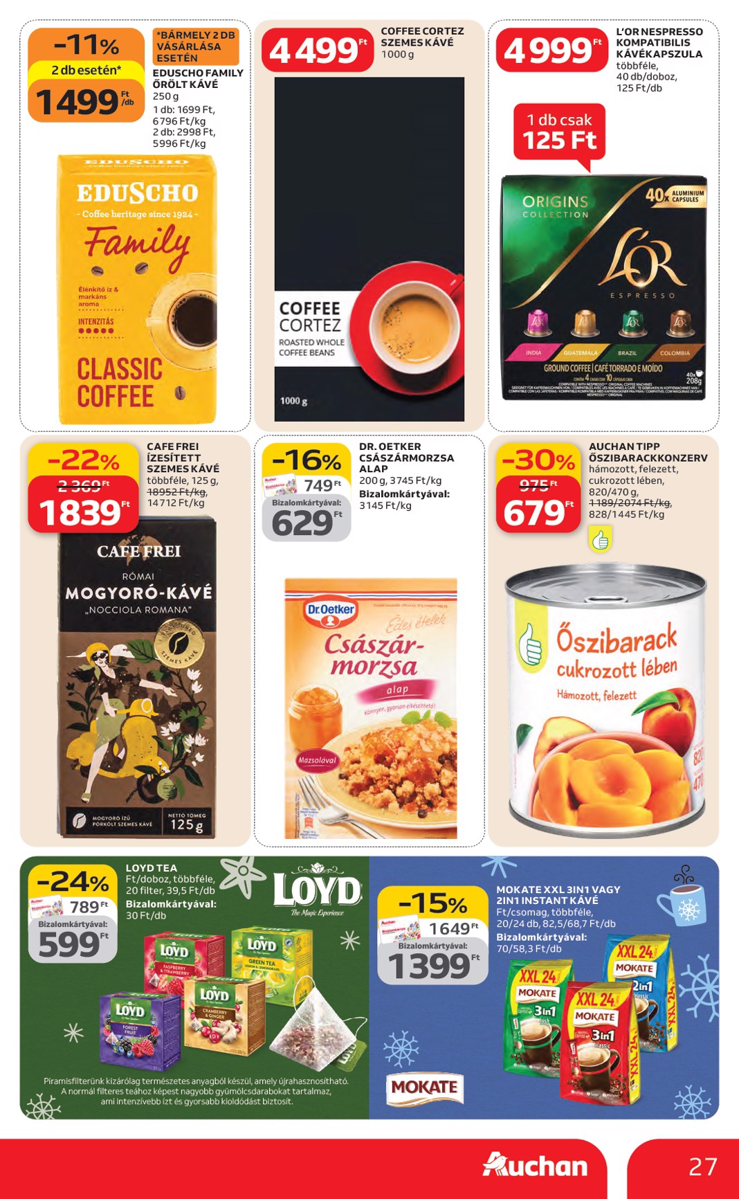 auchan - Auchan Hipermarket akciós újság, érvényes 2026.02.12. - 2026.02.18. - page: 27