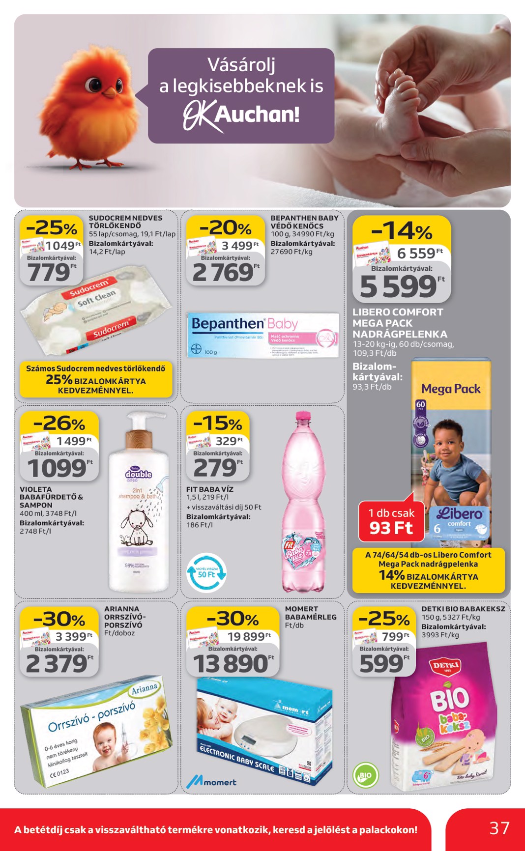 auchan - Auchan Hipermarket akciós újság, érvényes 2026.02.12. - 2026.02.18. - page: 37