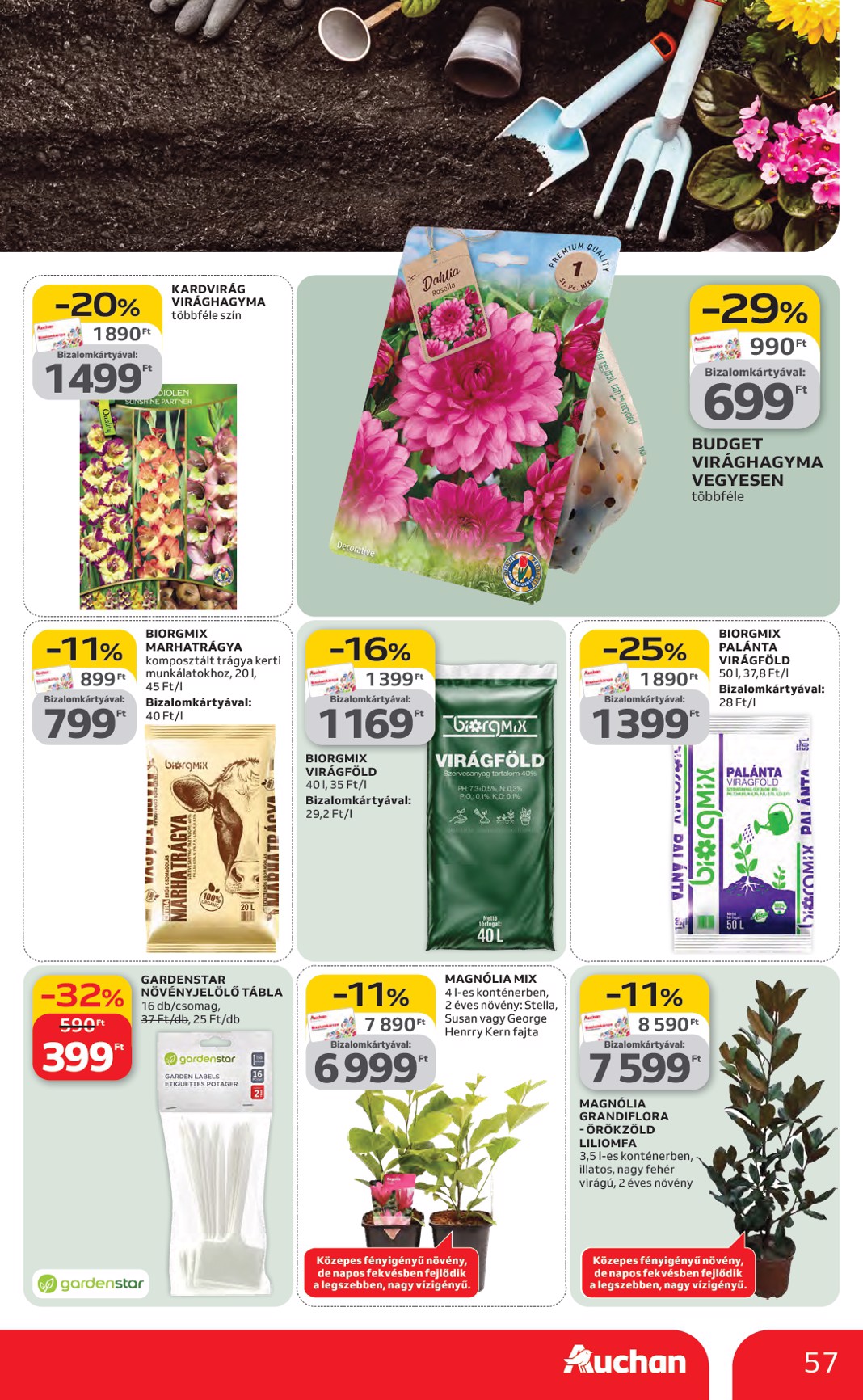 auchan - Auchan Hipermarket akciós újság, érvényes 2026.02.12. - 2026.02.18. - page: 57