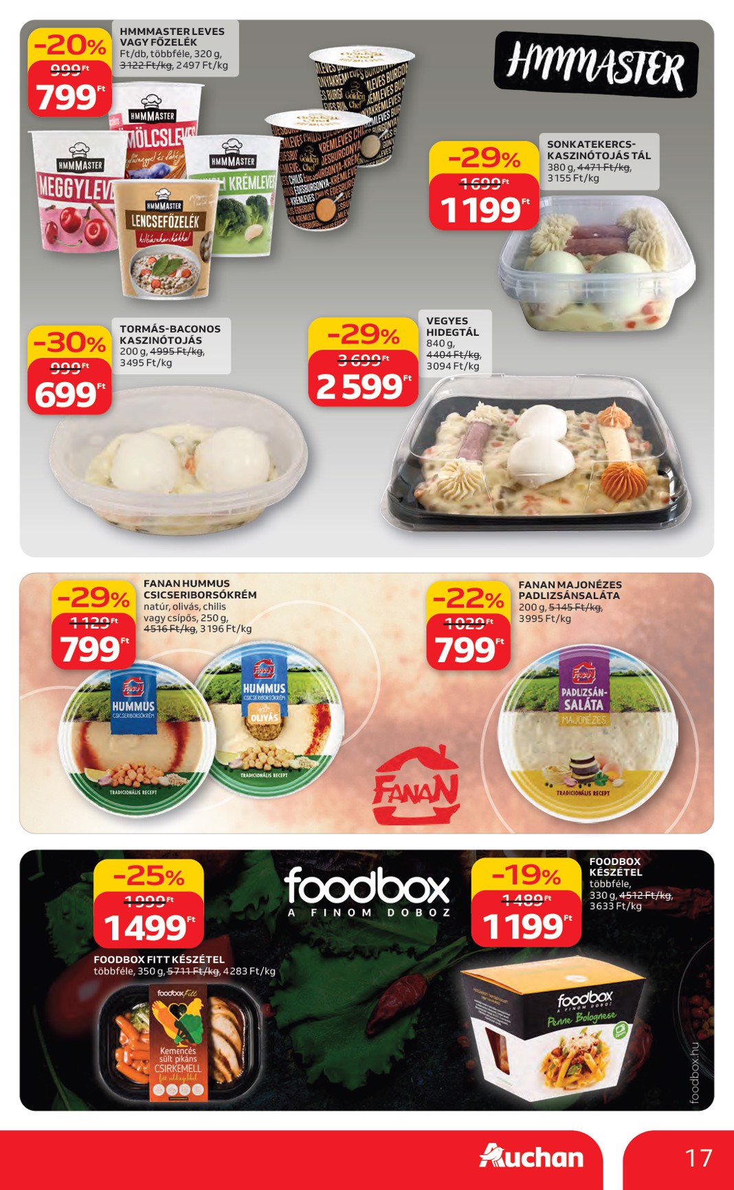 auchan - Auchan Hipermarket akciós újság, érvényes 2026.02.12. - 2026.02.18. - page: 17