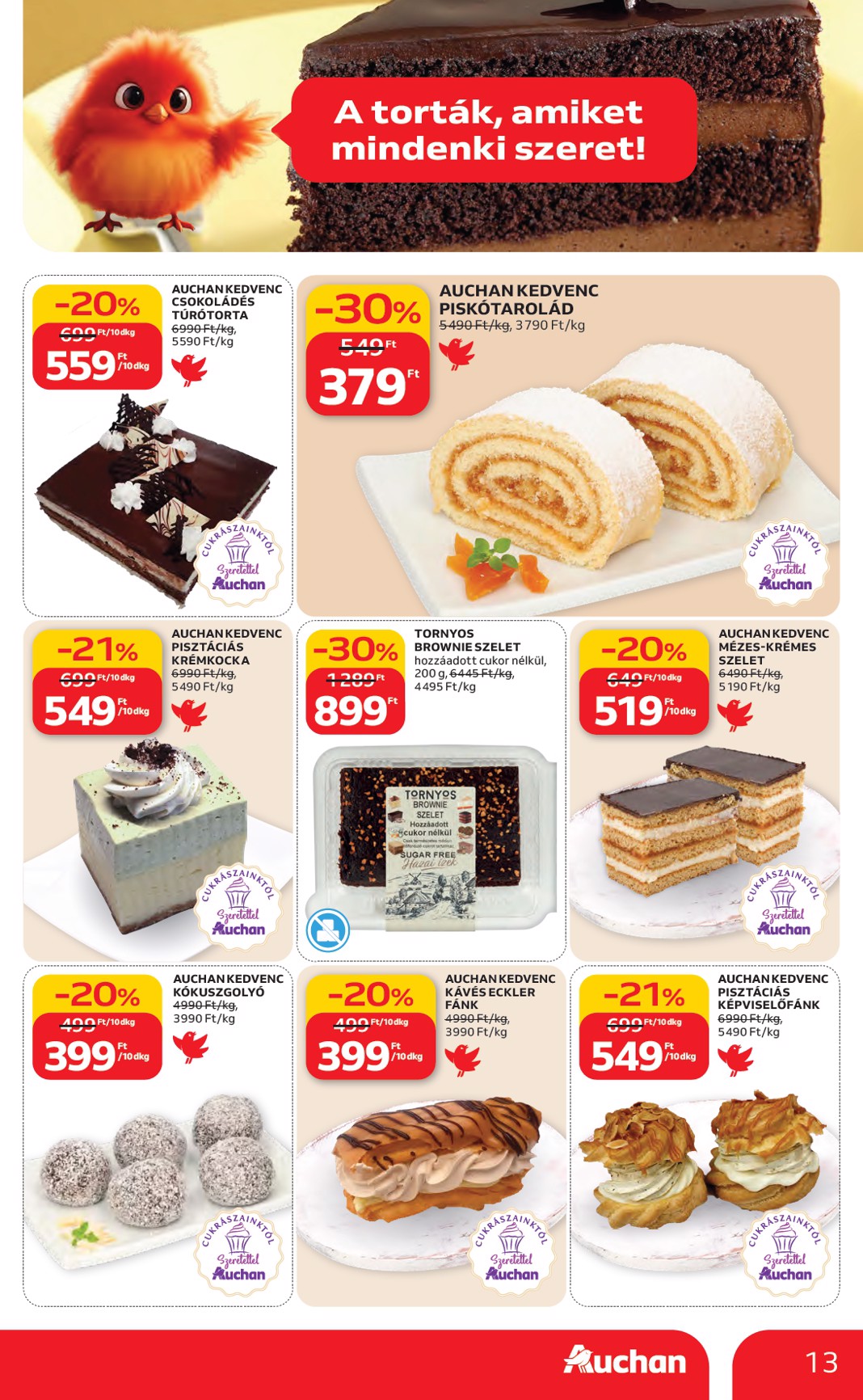 auchan - Auchan Hipermarket akciós újság, érvényes 2026.02.12. - 2026.02.18. - page: 13