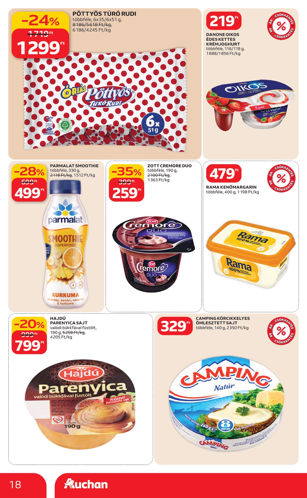 auchan - Auchan Hipermarket akciós újság, érvényes 2026.02.12. - 2026.02.18. - page: 18