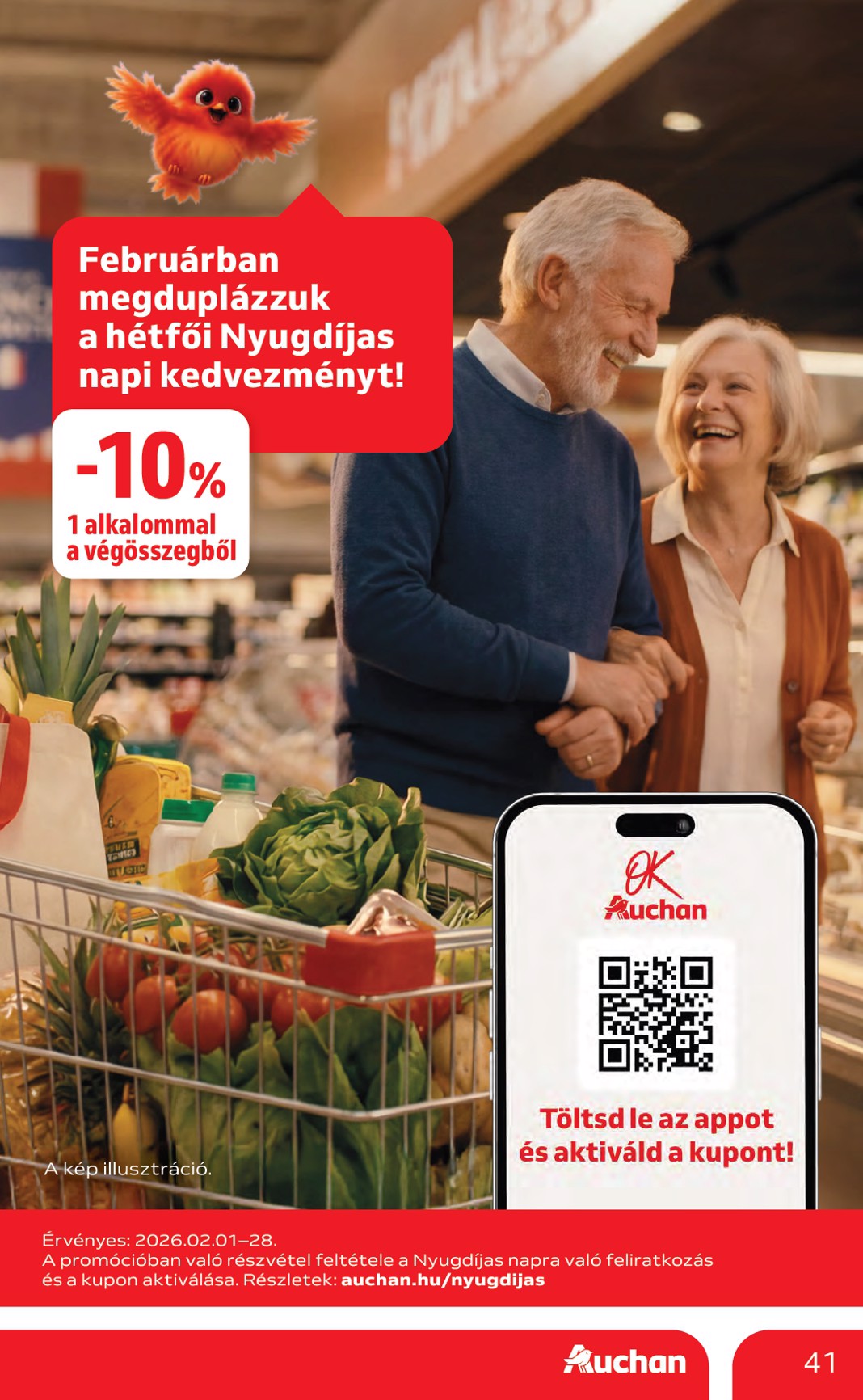 auchan - Auchan Hipermarket akciós újság, érvényes 2026.02.12. - 2026.02.18. - page: 41