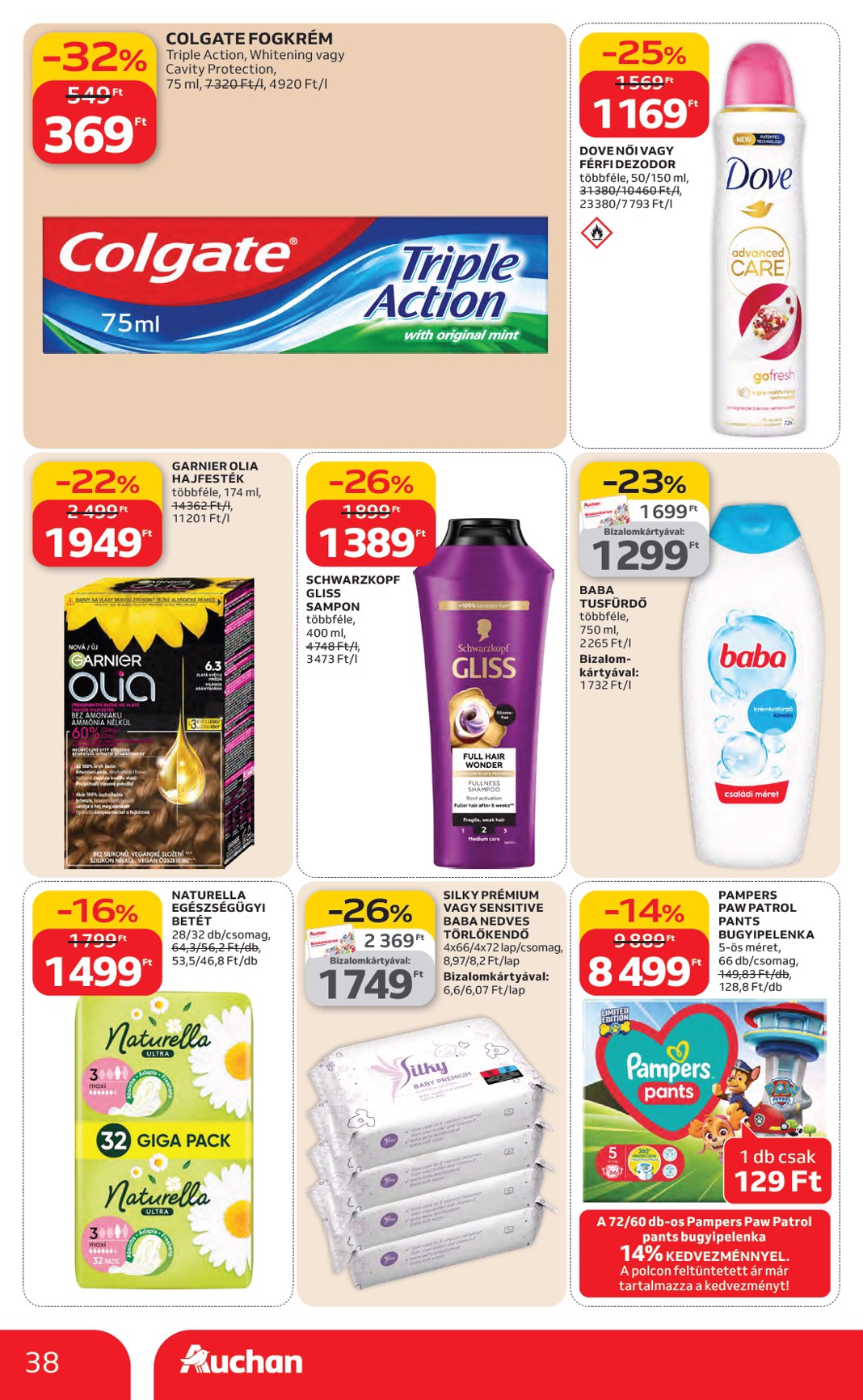 auchan - Auchan Hipermarket akciós újság, érvényes 2026.02.12. - 2026.02.18. - page: 38