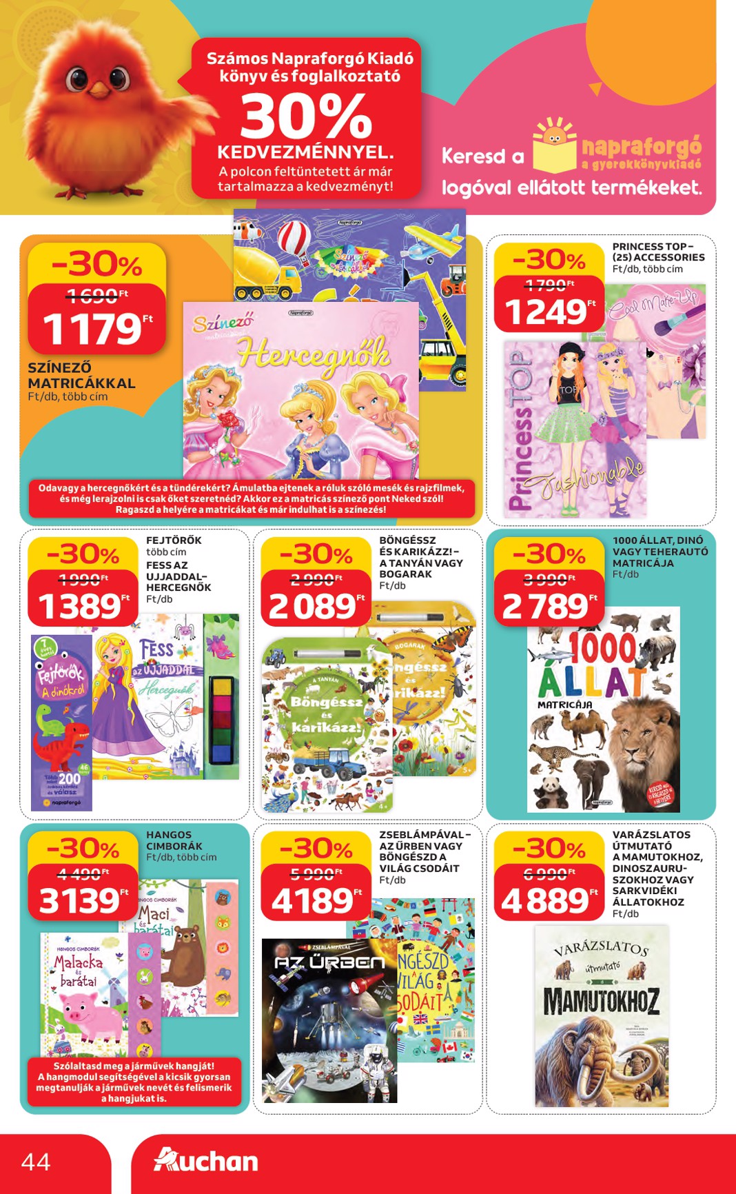 auchan - Auchan Hipermarket akciós újság, érvényes 2026.02.12. - 2026.02.18. - page: 44