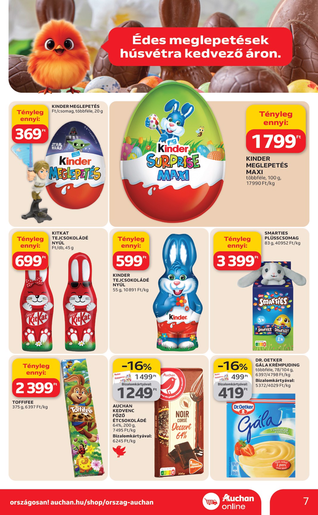 auchan - Auchan szupermarket akciós újság, érvényes 2026.02.19. - 2026.02.25. - page: 7