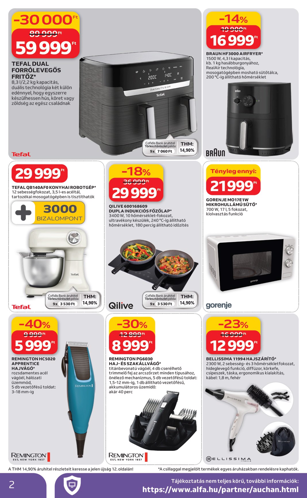 auchan - Auchan hipermarket - Elektronikai ajánlataink akciós újság, érvényes 2026.02.19. - 2026.03.04. - page: 2