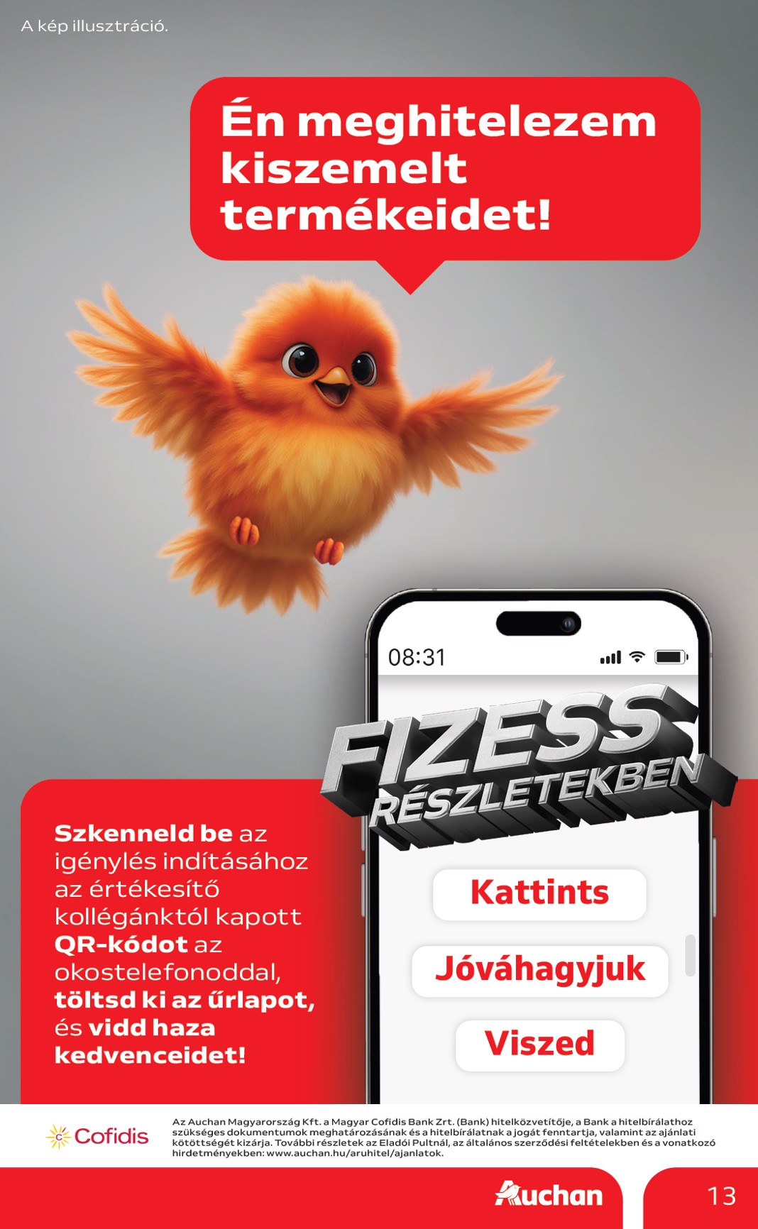 auchan - Auchan hipermarket - Elektronikai ajánlataink akciós újság, érvényes 2026.02.19. - 2026.03.04. - page: 13