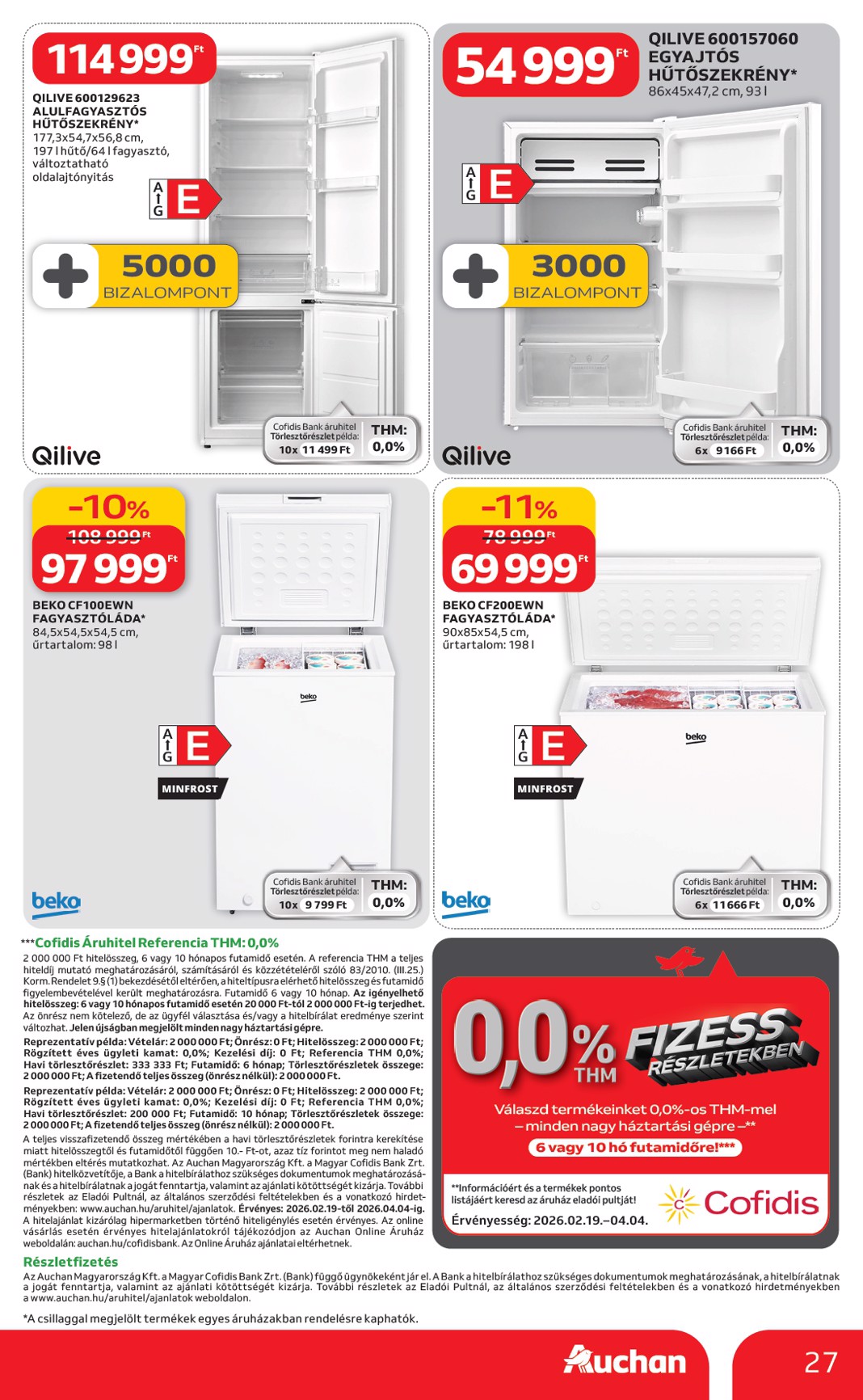 auchan - Auchan hipermarket - Húsvéti ajánlataink akciós újság, érvényes 2026.02.19. - 2026.04.04. - page: 27