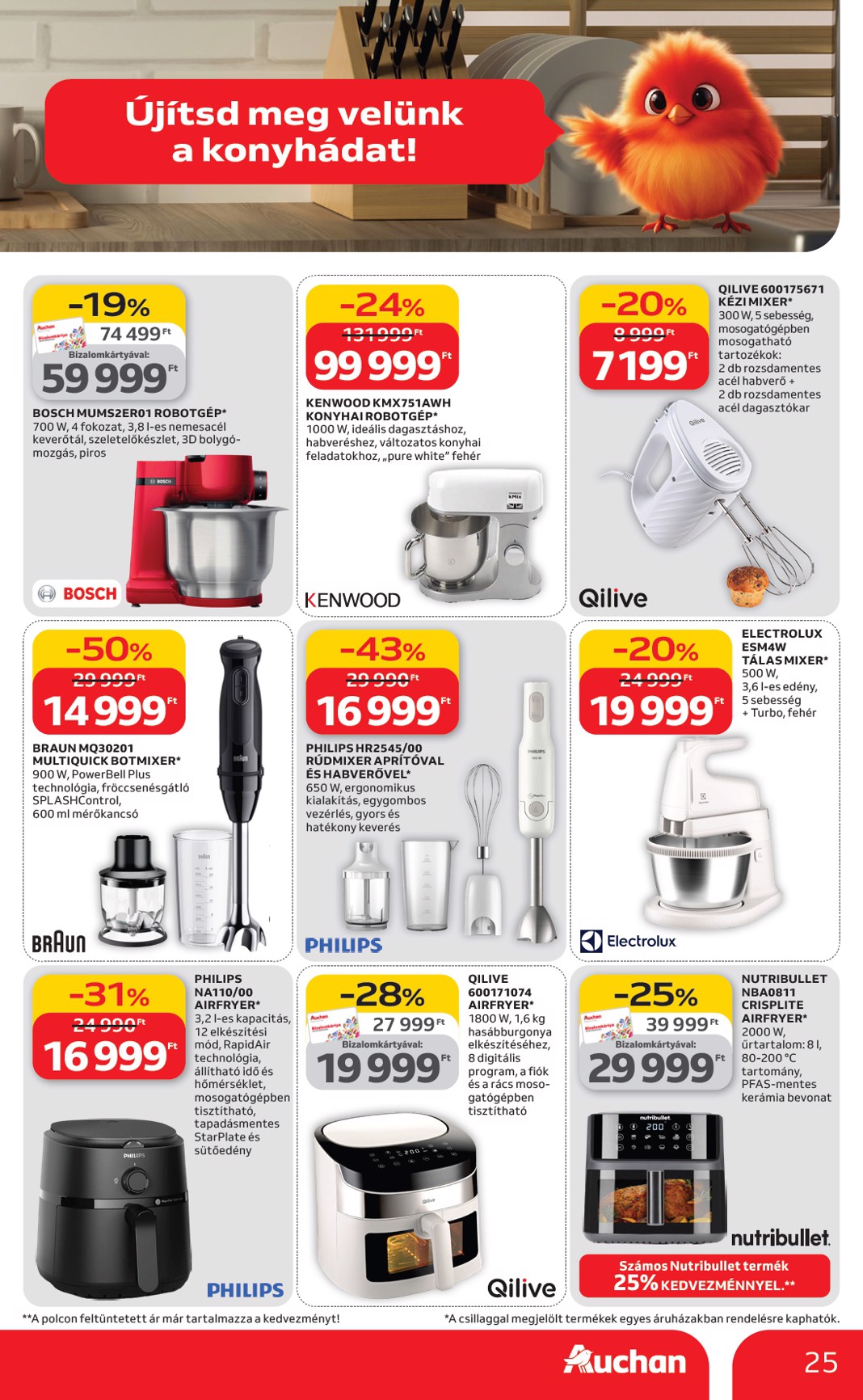 auchan - Auchan hipermarket - Húsvéti ajánlataink akciós újság, érvényes 2026.02.19. - 2026.04.04. - page: 25