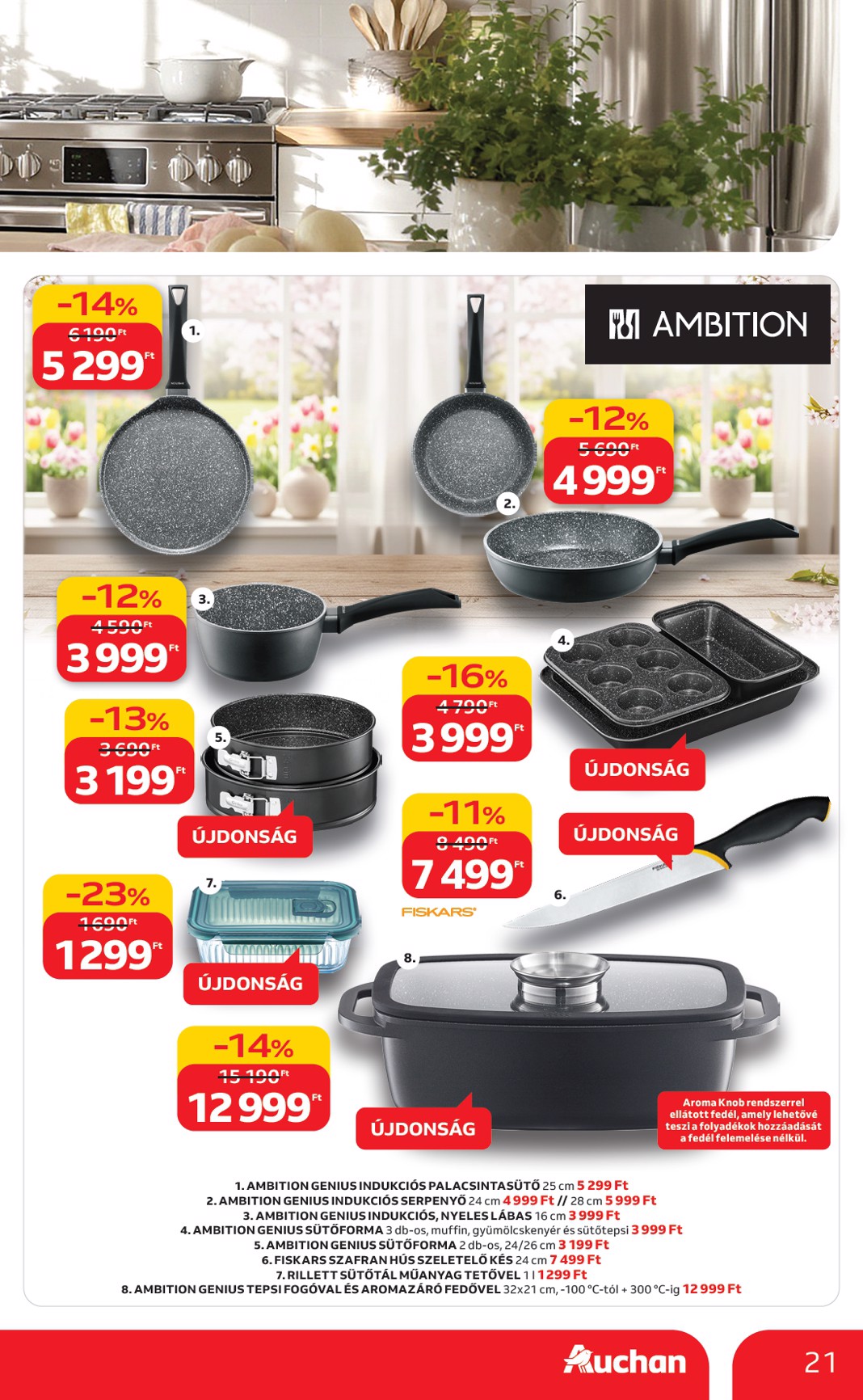 auchan - Auchan hipermarket - Húsvéti ajánlataink akciós újság, érvényes 2026.02.19. - 2026.04.04. - page: 21