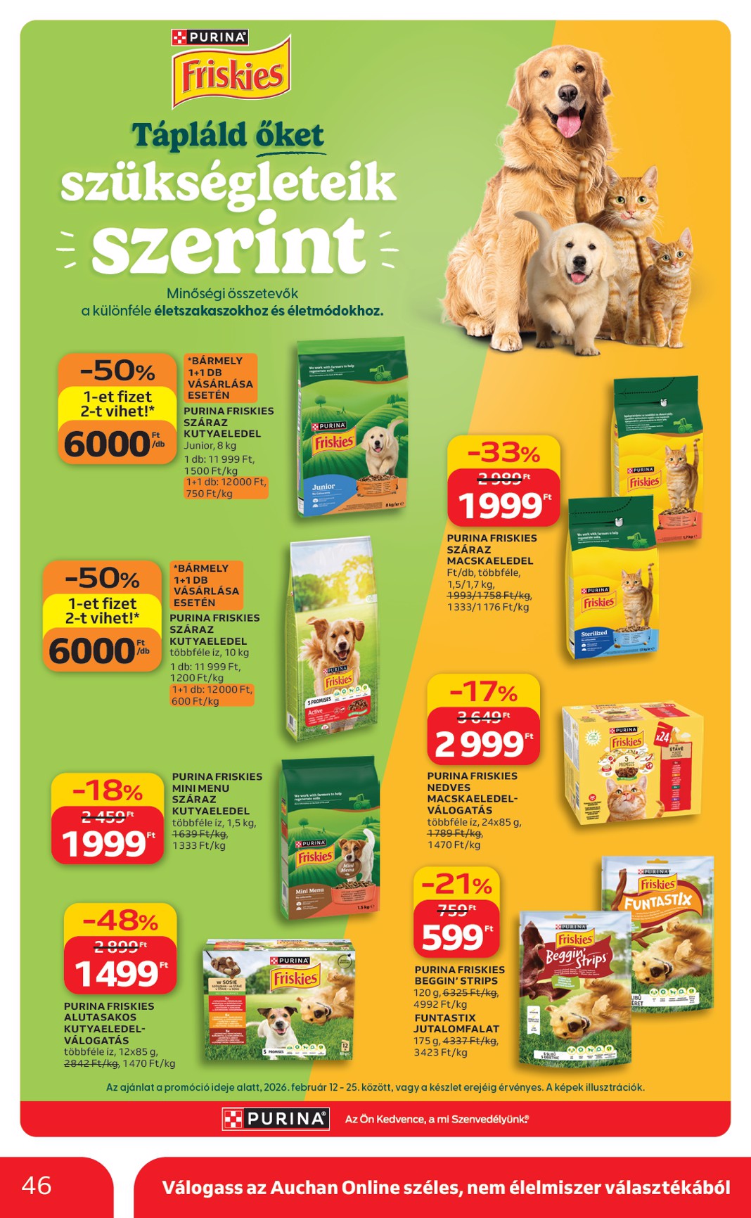 auchan - Auchan hipermarket akciós újság, érvényes 2026.02.19. - 2026.02.25. - page: 46