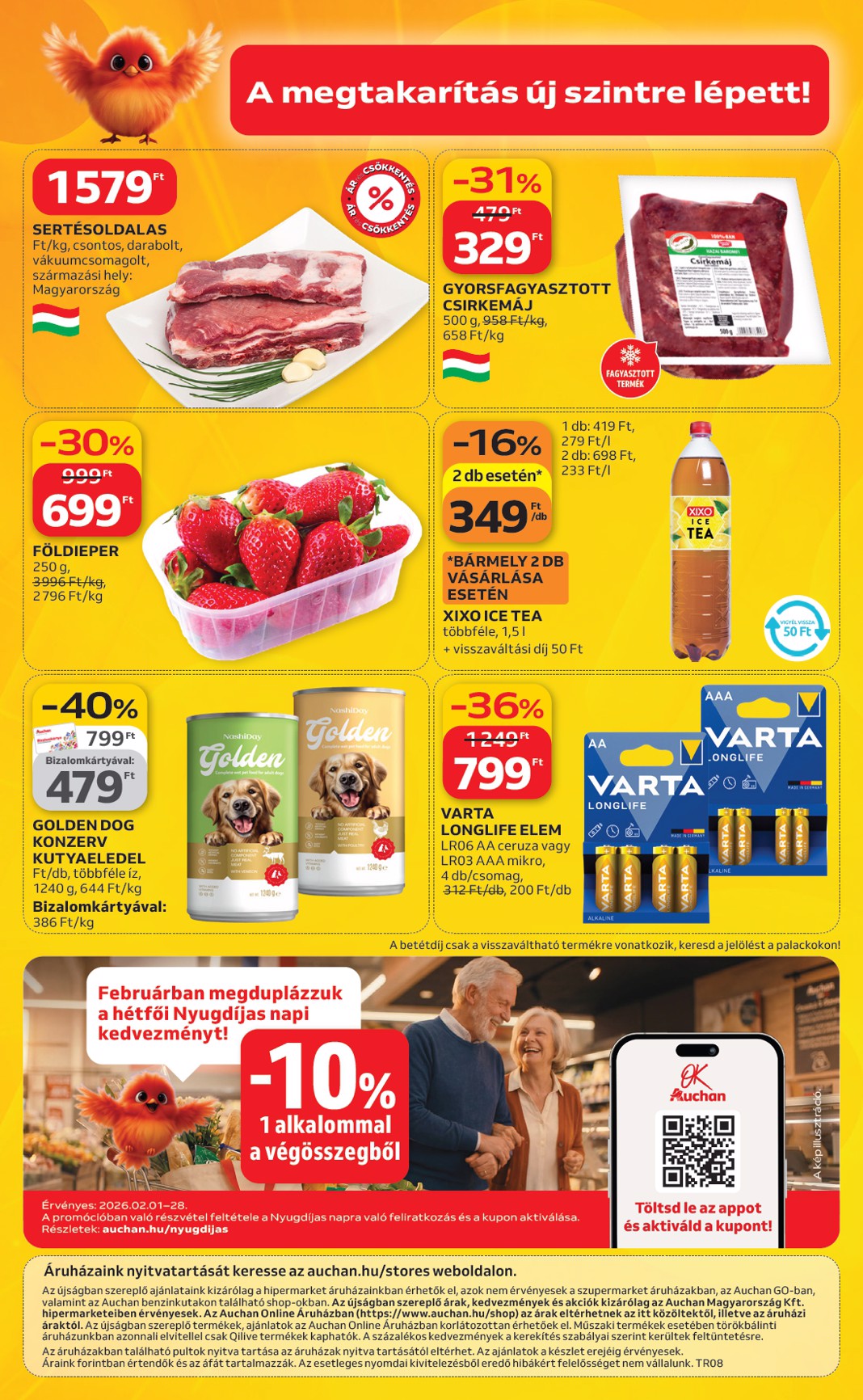 auchan - Auchan hipermarket akciós újság, érvényes 2026.02.19. - 2026.02.25. - page: 52
