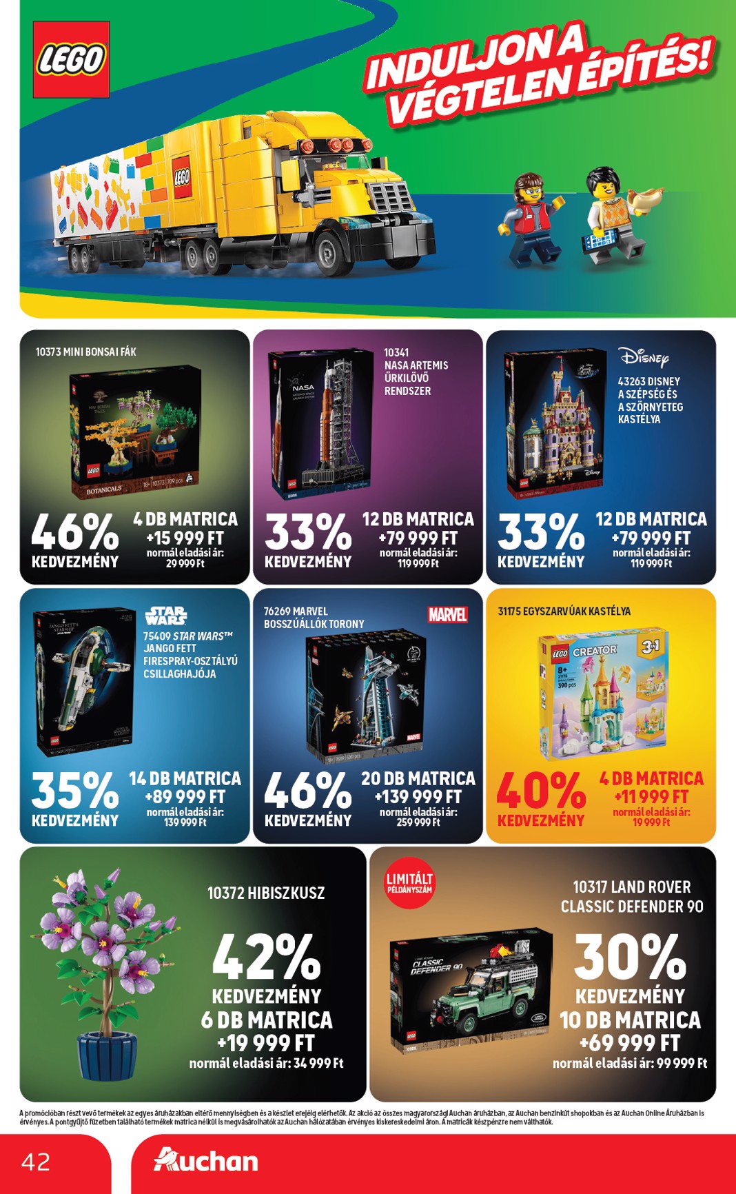 auchan - Auchan hipermarket akciós újság, érvényes 2026.02.19. - 2026.02.25. - page: 42