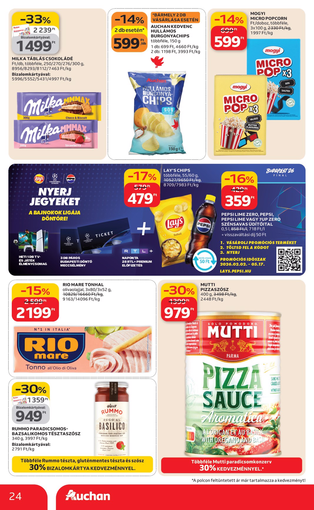 auchan - Auchan hipermarket akciós újság, érvényes 2026.02.19. - 2026.02.25. - page: 24