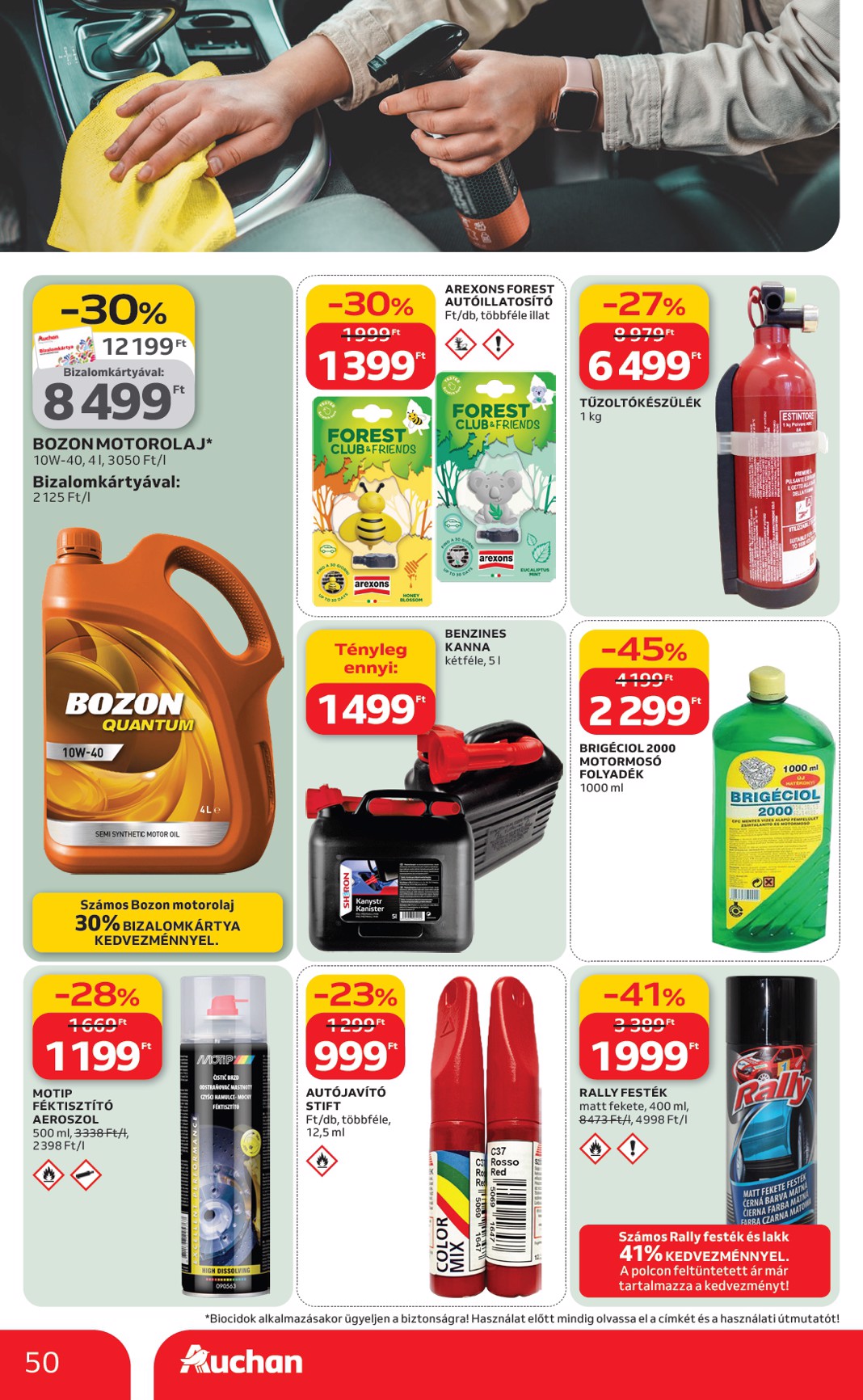 auchan - Auchan hipermarket akciós újság, érvényes 2026.02.19. - 2026.02.25. - page: 50