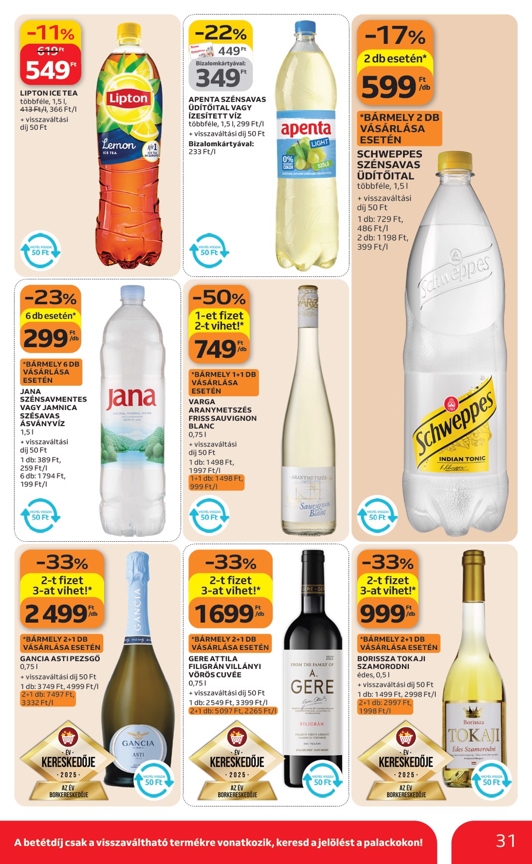 auchan - Auchan hipermarket akciós újság, érvényes 2026.02.19. - 2026.02.25. - page: 31