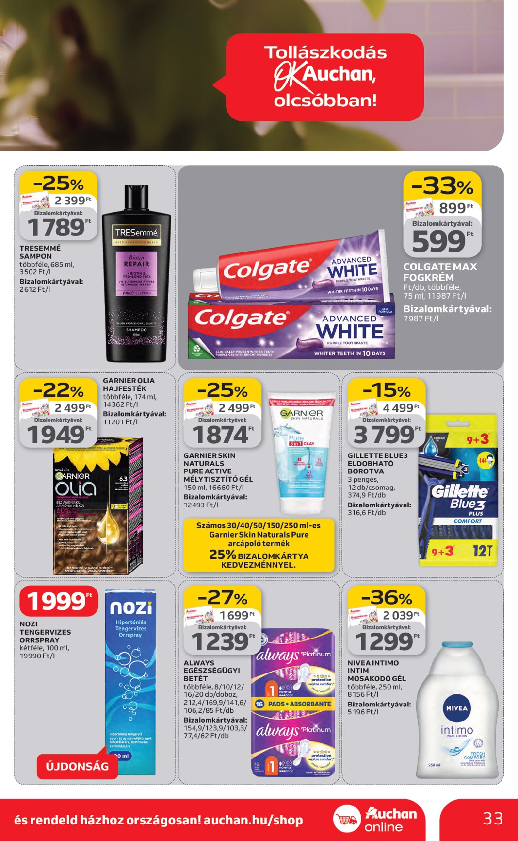 auchan - Auchan Hipermarket akciós újság, érvényes 2026.02.26. - 2026.03.04. - page: 33