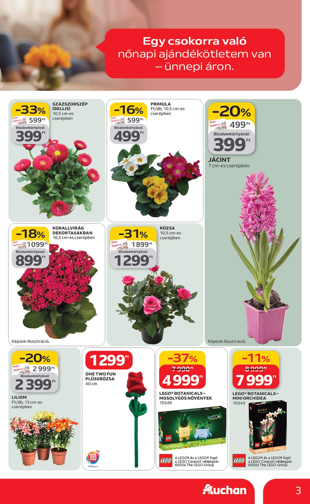 auchan - Auchan Hipermarket akciós újság, érvényes 2026.02.26. - 2026.03.04. - page: 3