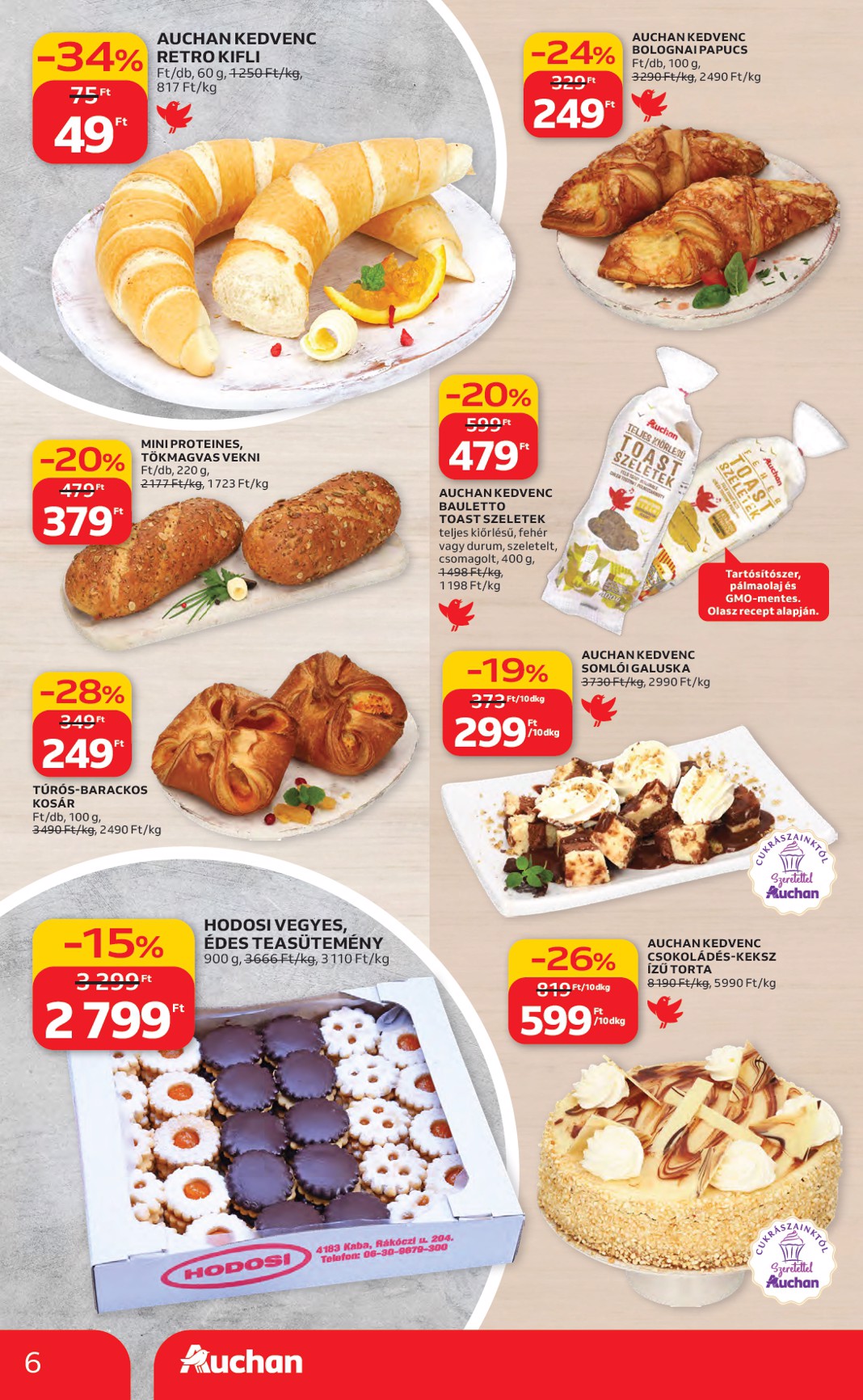auchan - Auchan Hipermarket akciós újság, érvényes 2026.02.26. - 2026.03.04. - page: 6