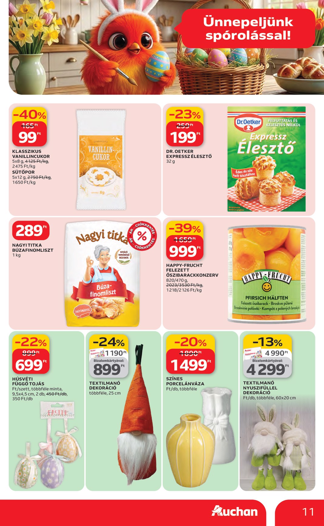 auchan - Auchan Hipermarket akciós újság, érvényes 2026.02.26. - 2026.03.04. - page: 11