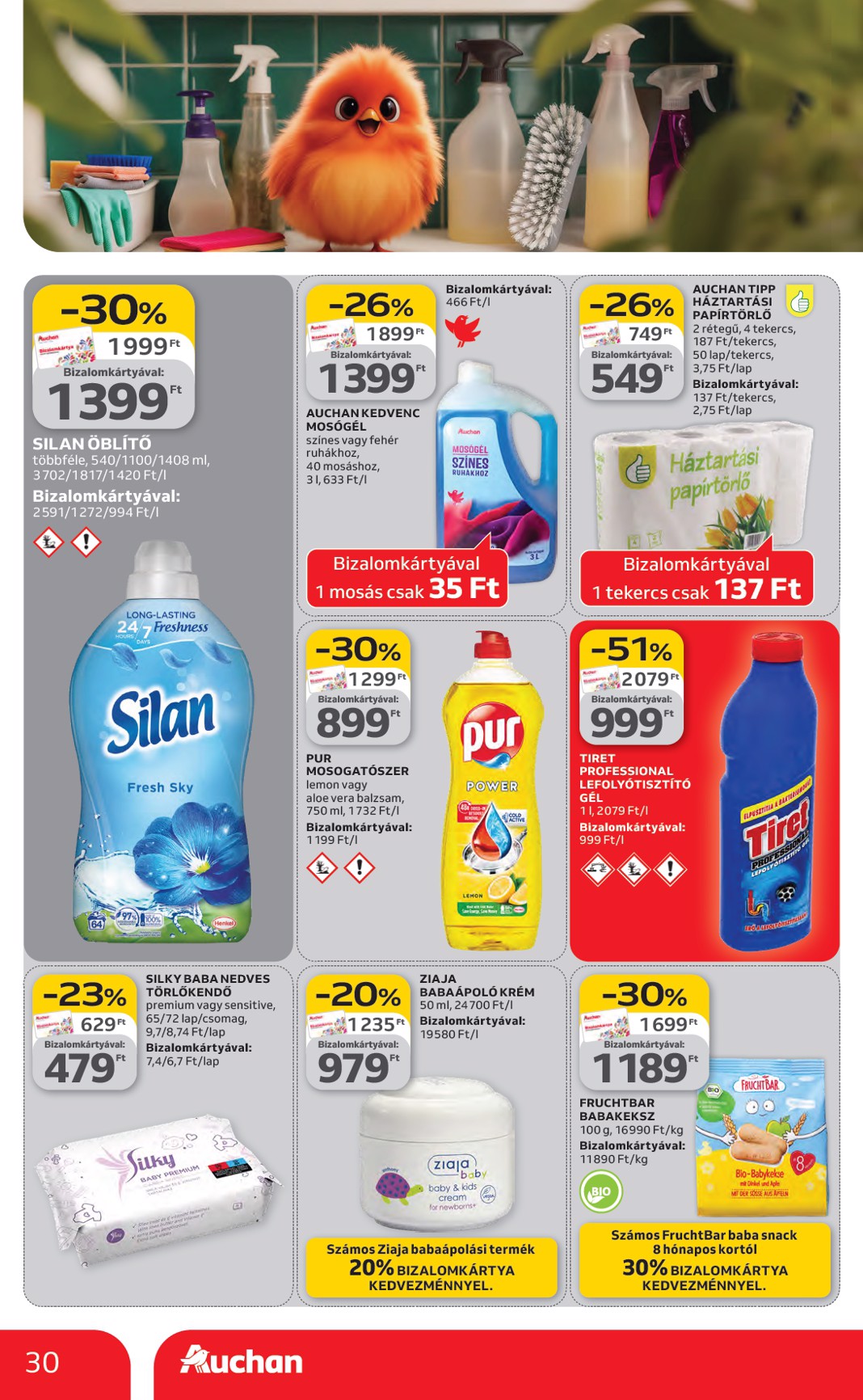 auchan - Auchan Hipermarket akciós újság, érvényes 2026.02.26. - 2026.03.04. - page: 30