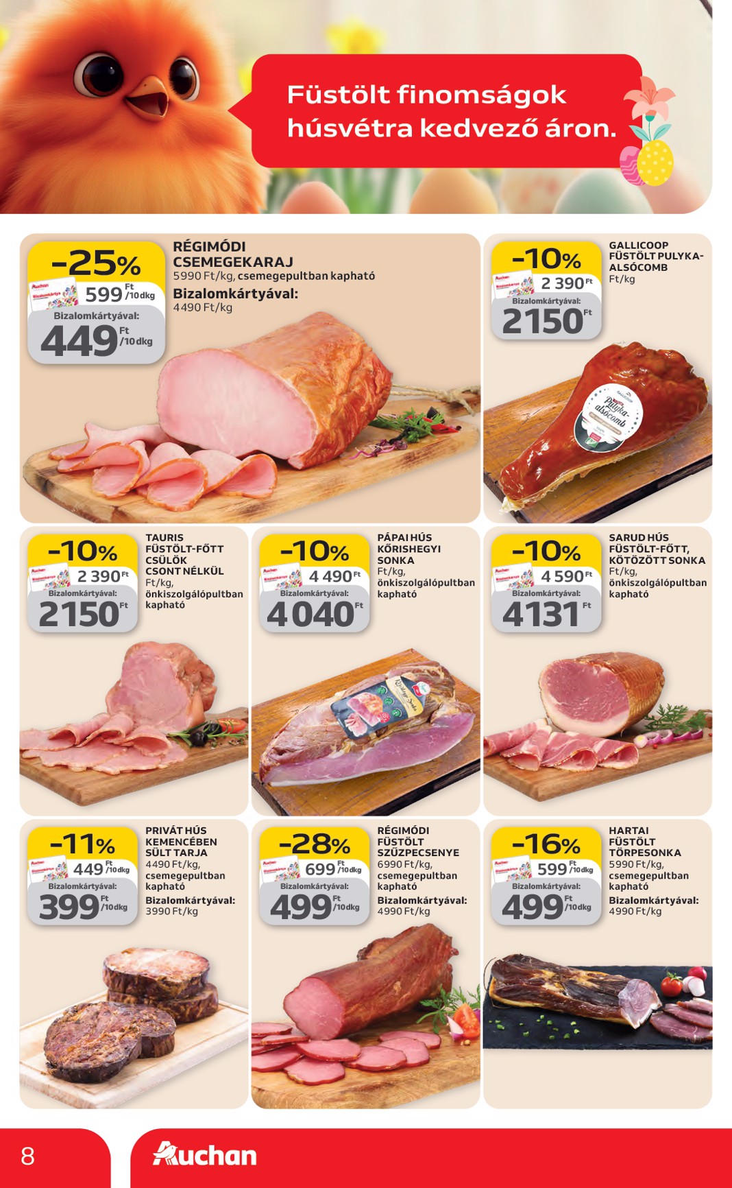 auchan - Auchan Hipermarket akciós újság, érvényes 2026.02.26. - 2026.03.04. - page: 8