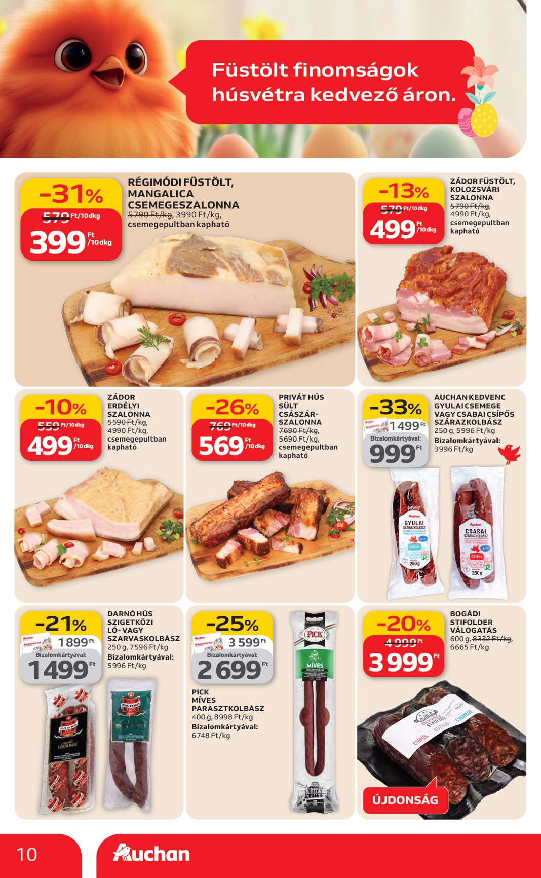 auchan - Auchan Hipermarket akciós újság, érvényes 2026.02.26. - 2026.03.04. - page: 10