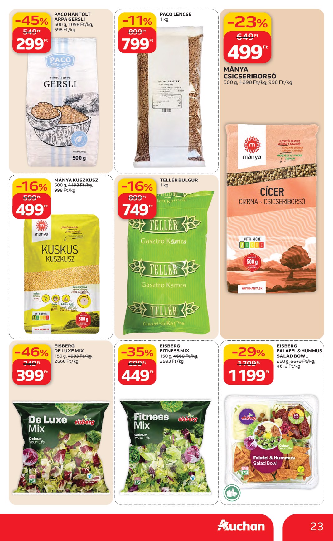 auchan - Auchan Hipermarket akciós újság, érvényes 2026.02.26. - 2026.03.04. - page: 23