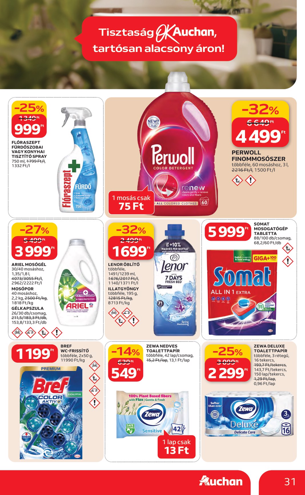 auchan - Auchan Hipermarket akciós újság, érvényes 2026.02.26. - 2026.03.04. - page: 31