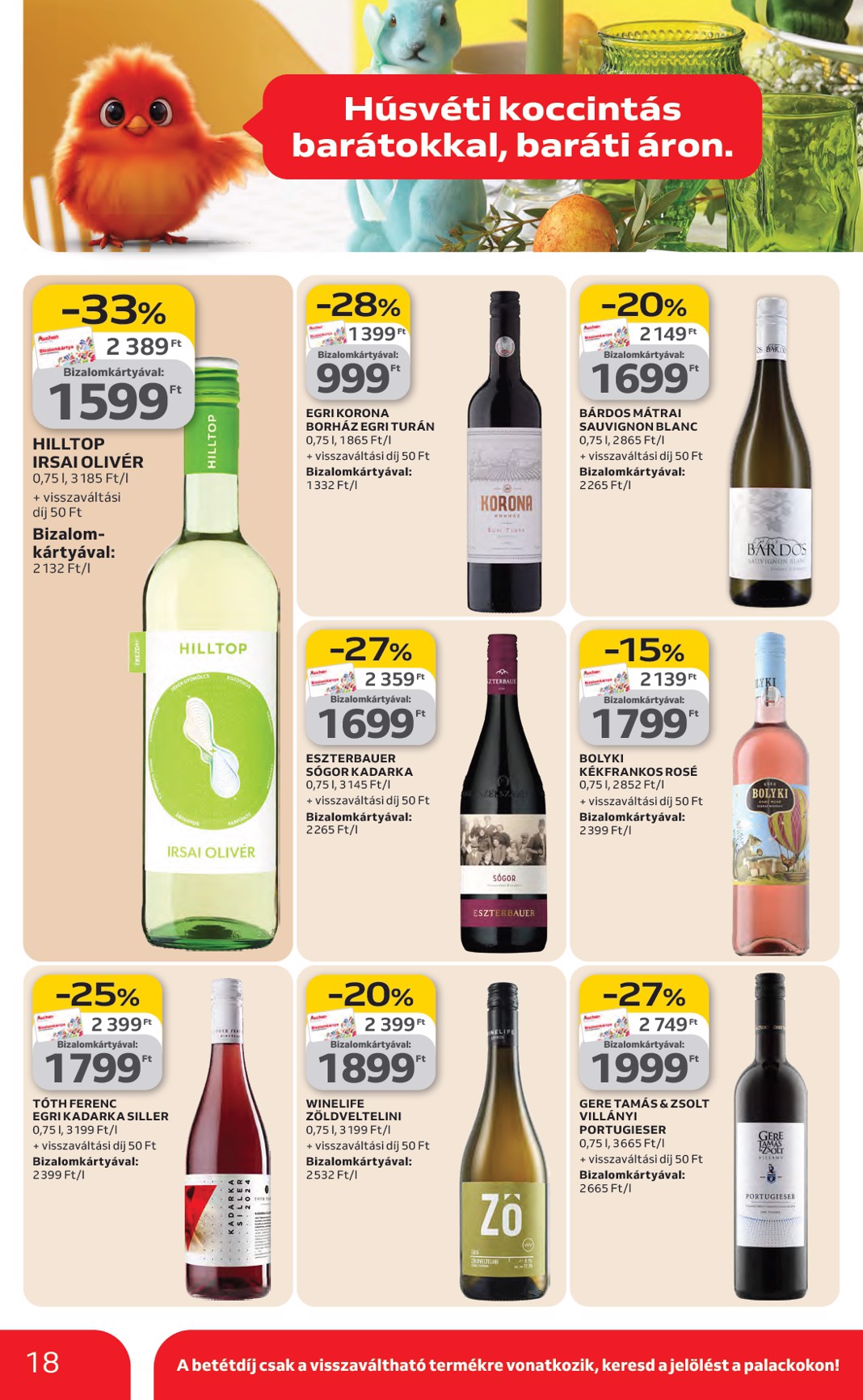 auchan - Auchan Hipermarket akciós újság, érvényes 2026.02.26. - 2026.03.04. - page: 18