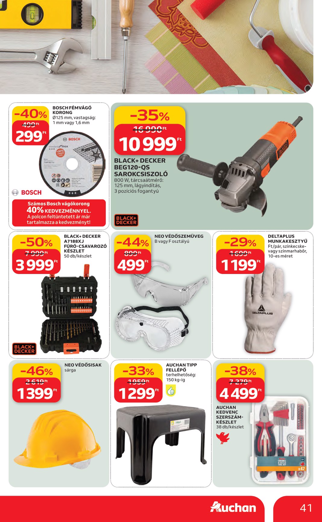 auchan - Auchan Hipermarket akciós újság, érvényes 2026.02.26. - 2026.03.04. - page: 41