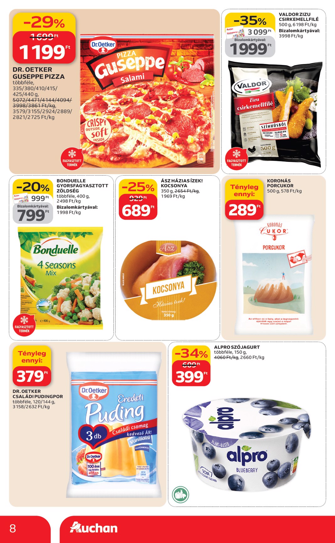 auchan - Auchan szupermarket akciós újság, érvényes 2026.02.26. - 2026.03.04. - page: 8